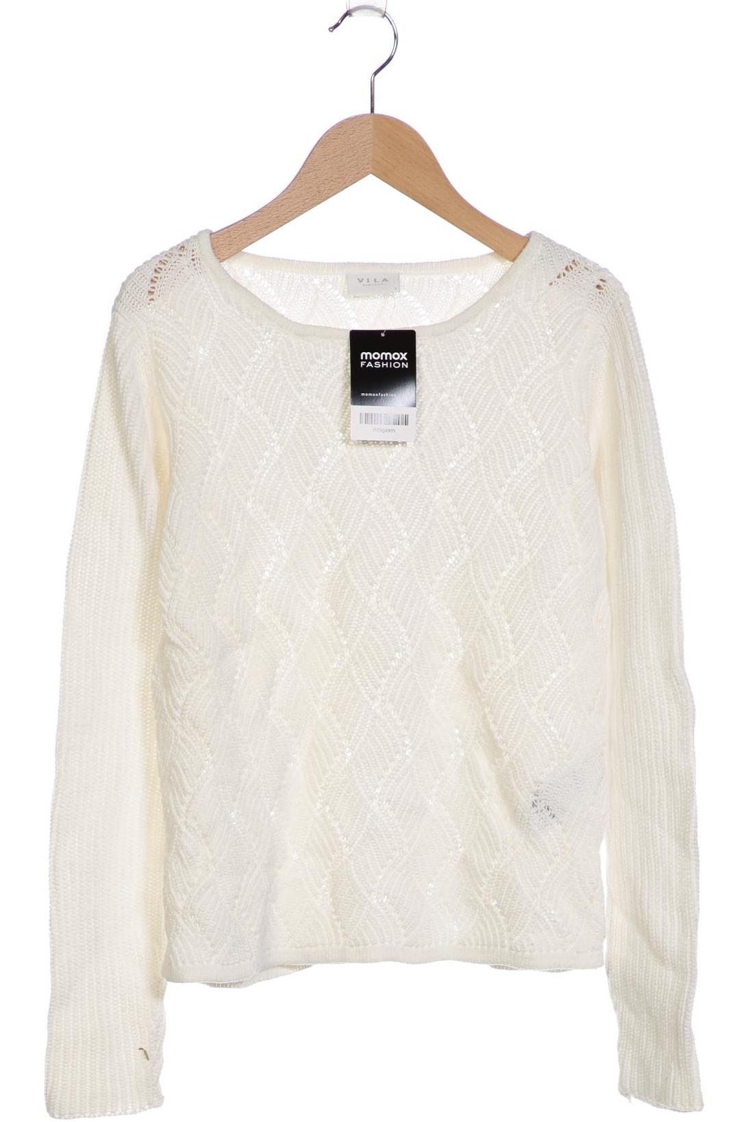 

Vila Damen Pullover, weiß, Gr. 36
