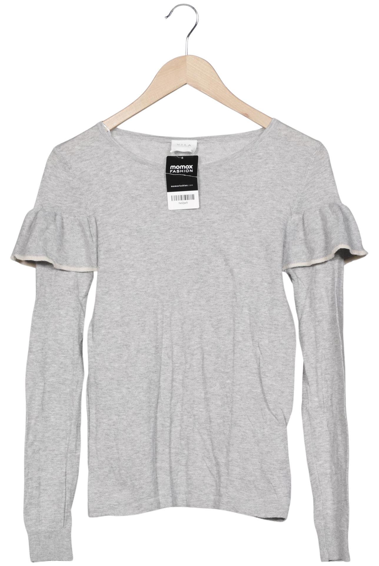 

Vila Damen Pullover, grau, Gr. 34