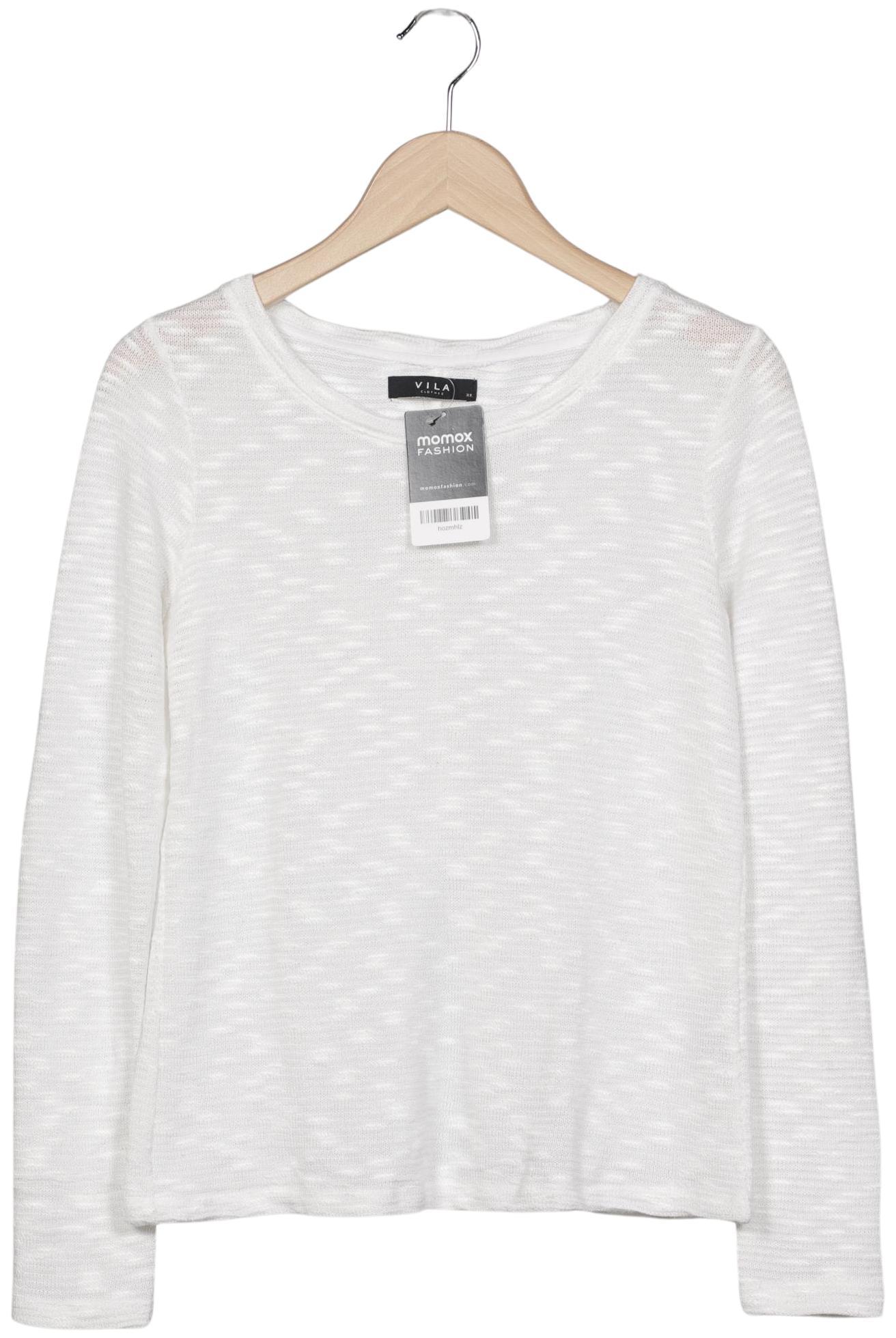 

Vila Damen Pullover, weiß, Gr. 34