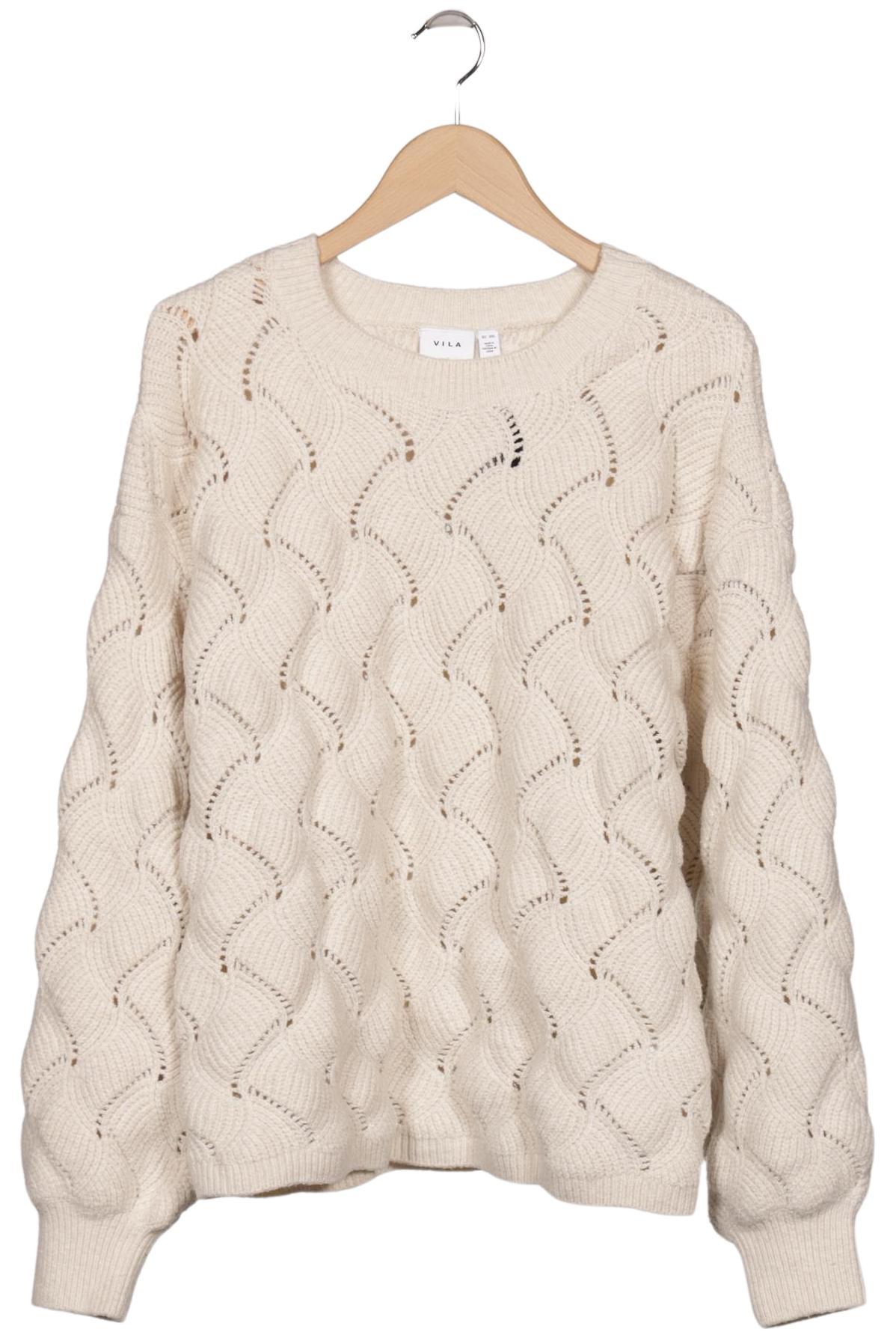 

Vila Damen Pullover, cremeweiß, Gr. 46