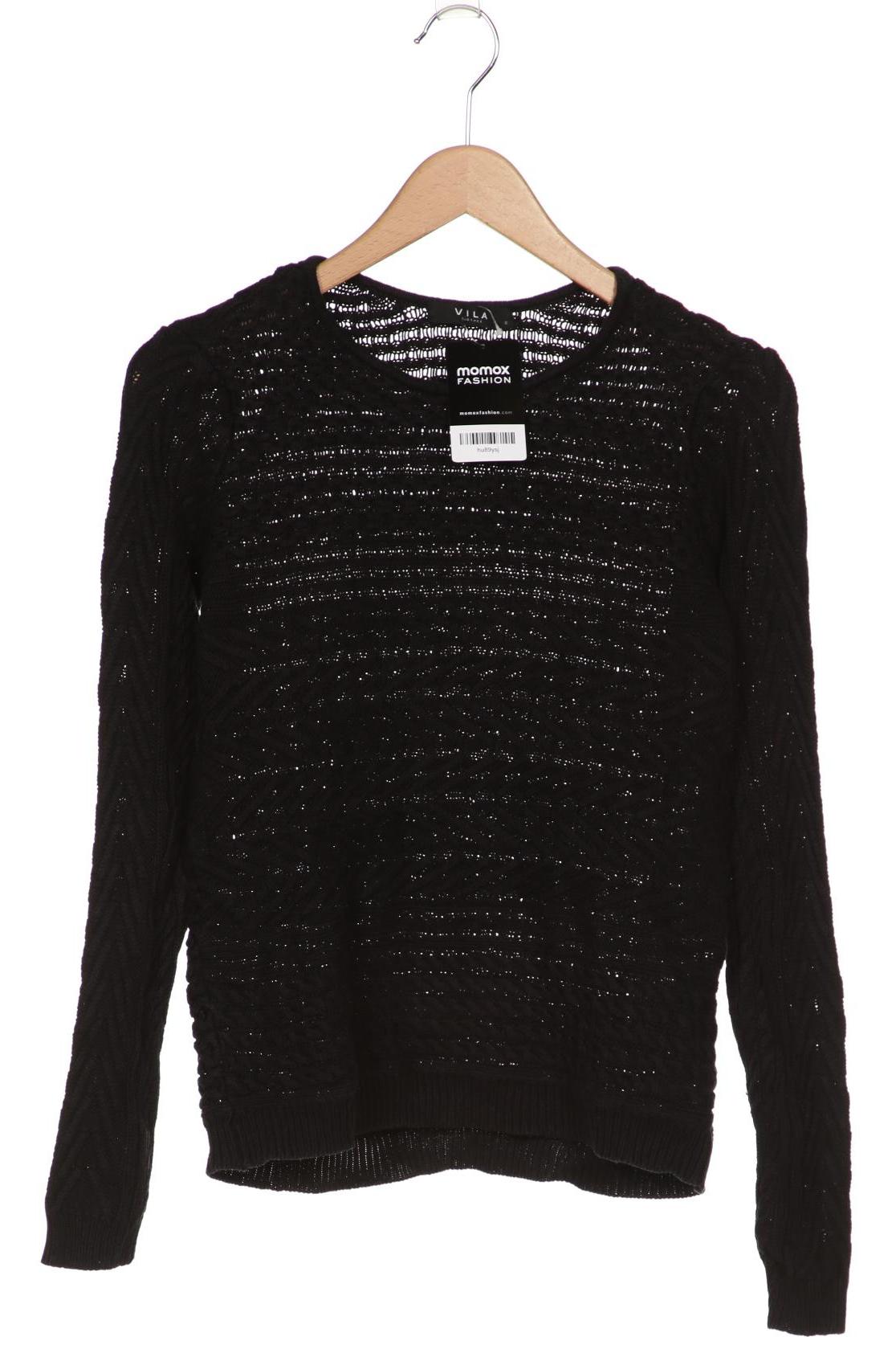 

Vila Damen Pullover, schwarz