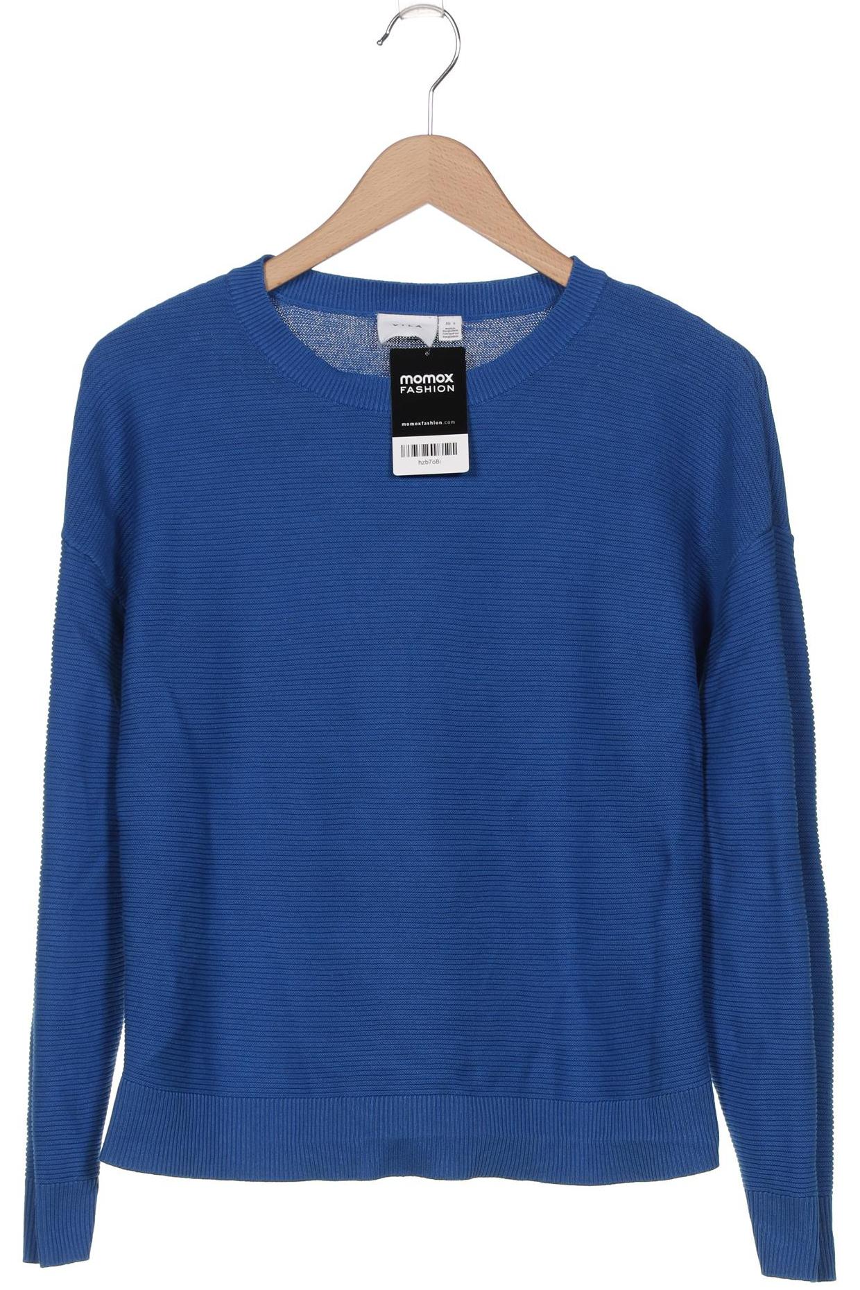 

Vila Damen Pullover, blau, Gr. 36