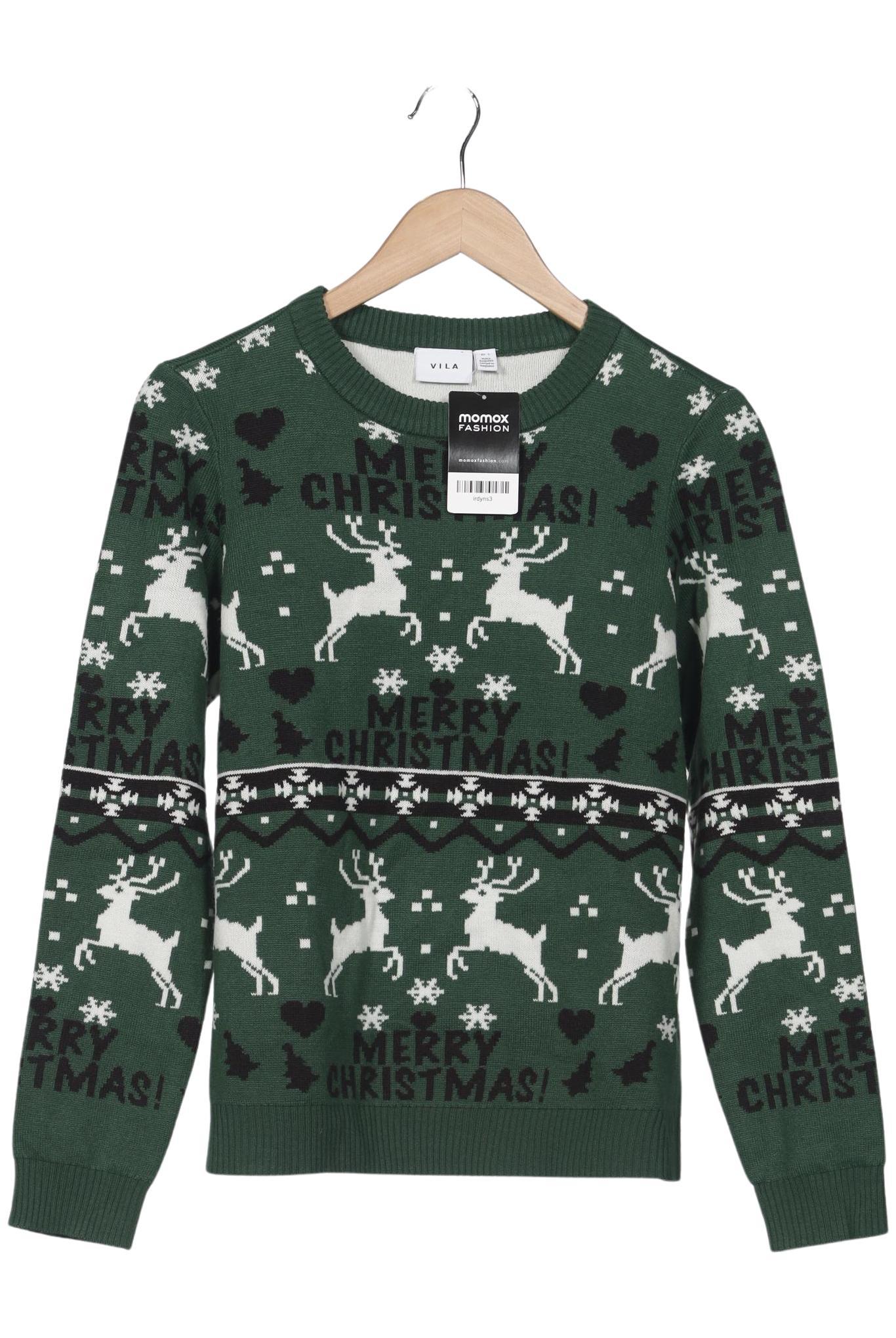 

Vila Damen Pullover, grün, Gr. 42