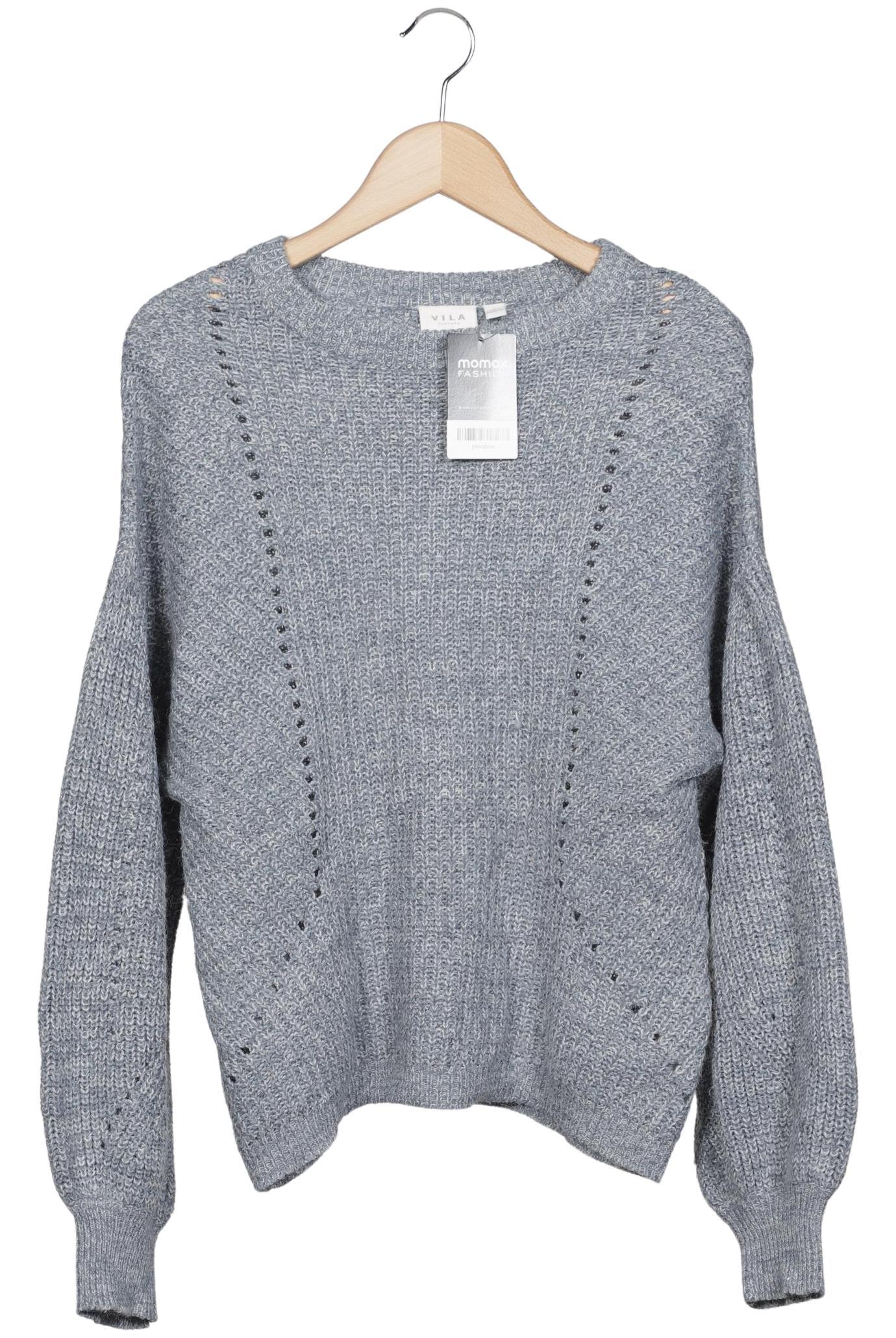 

Vila Damen Pullover, grau, Gr. 38