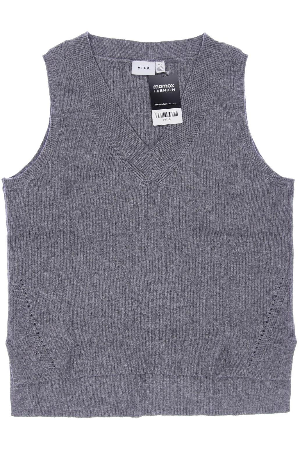 

Vila Damen Pullover, grau, Gr. 42
