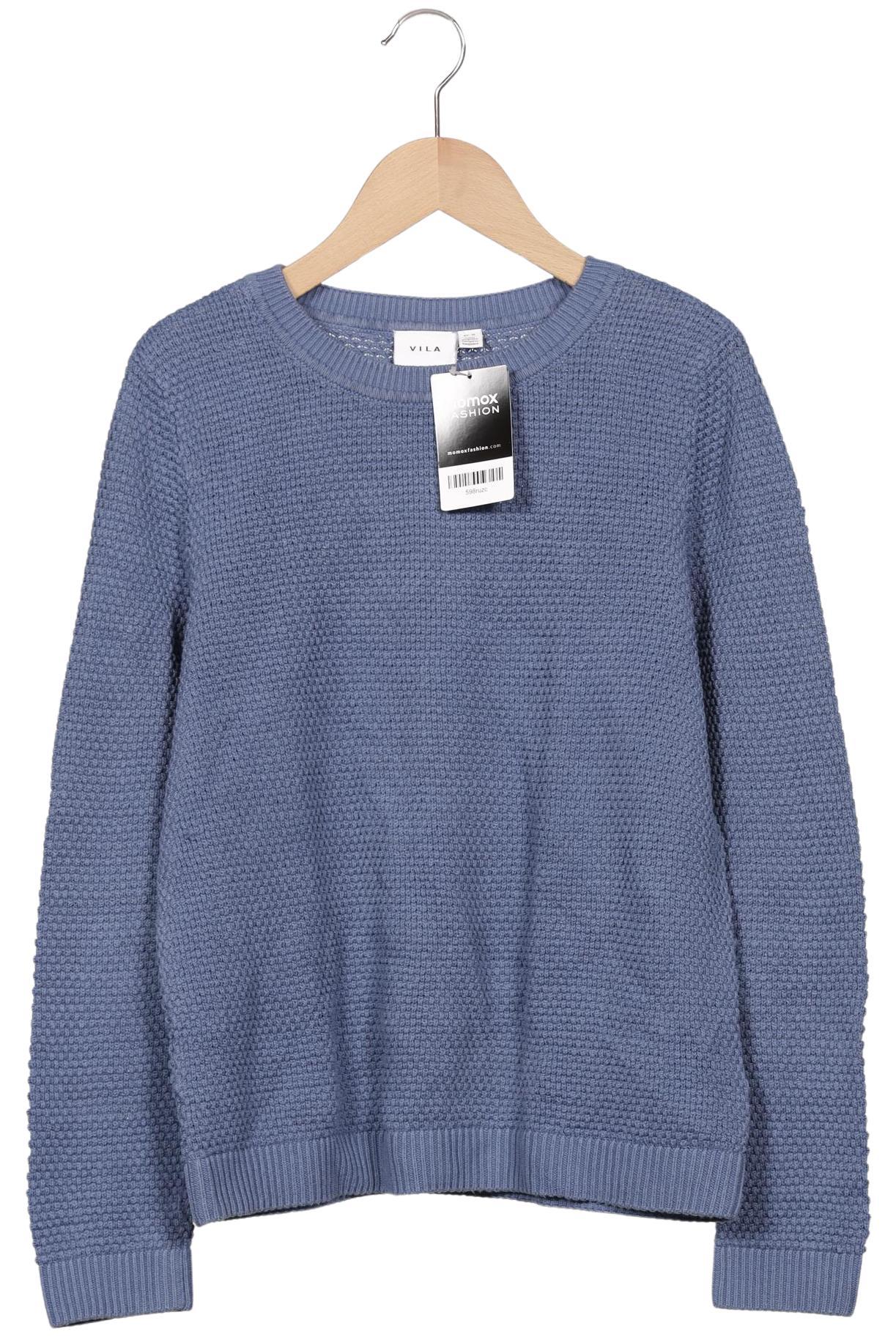 

Vila Damen Pullover, blau, Gr. 38