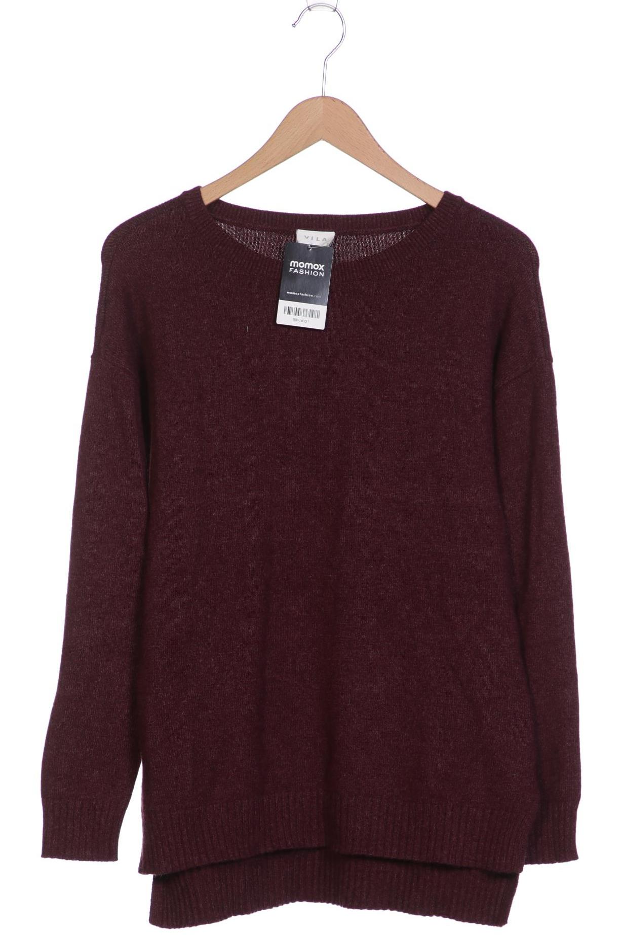 

Vila Damen Pullover, bordeaux