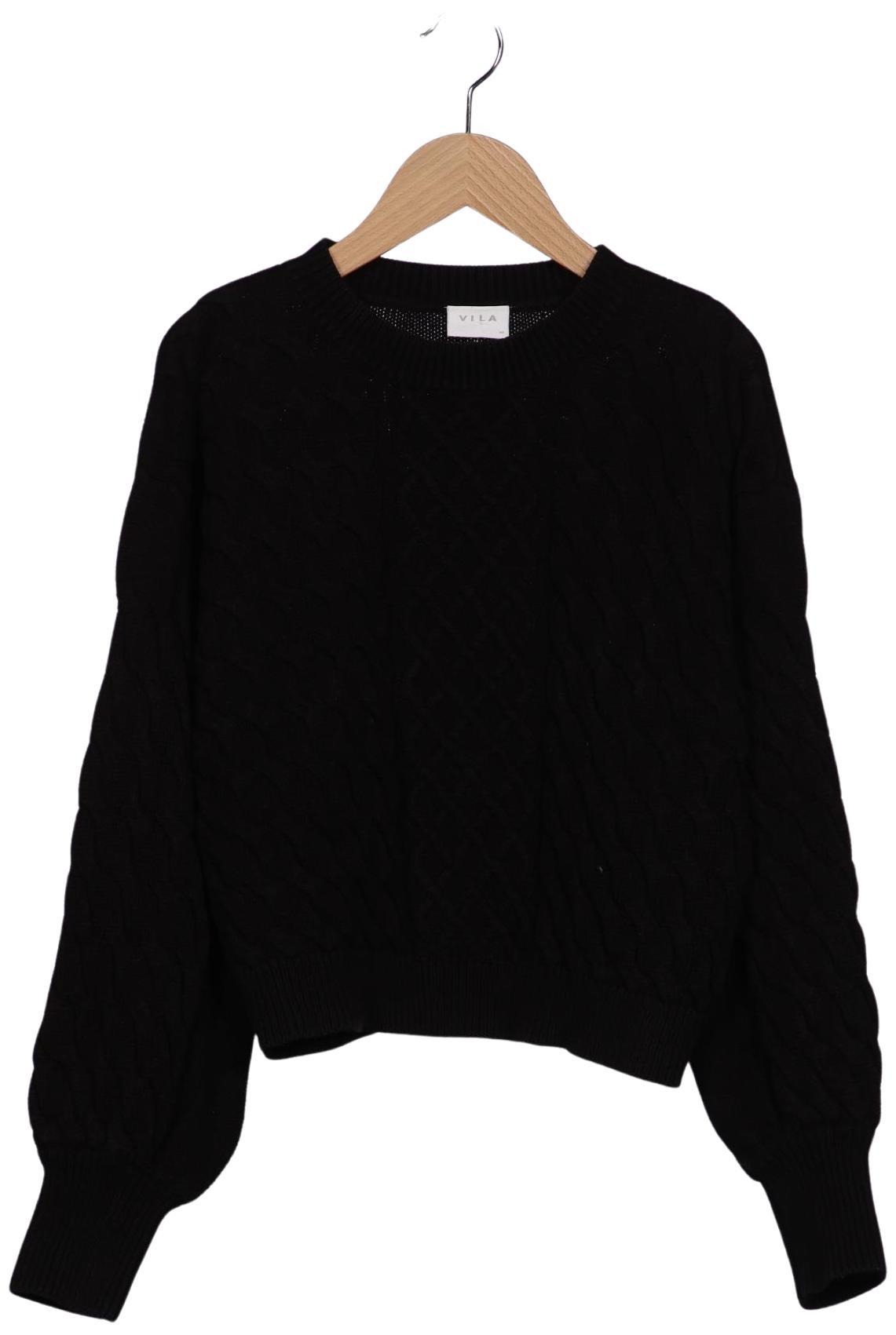 

Vila Damen Pullover, schwarz, Gr. 34