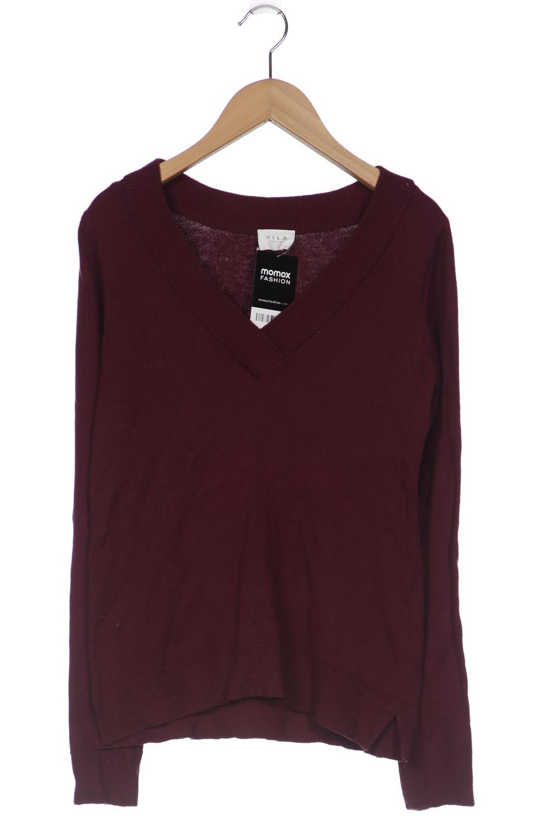 

Vila Damen Pullover, bordeaux