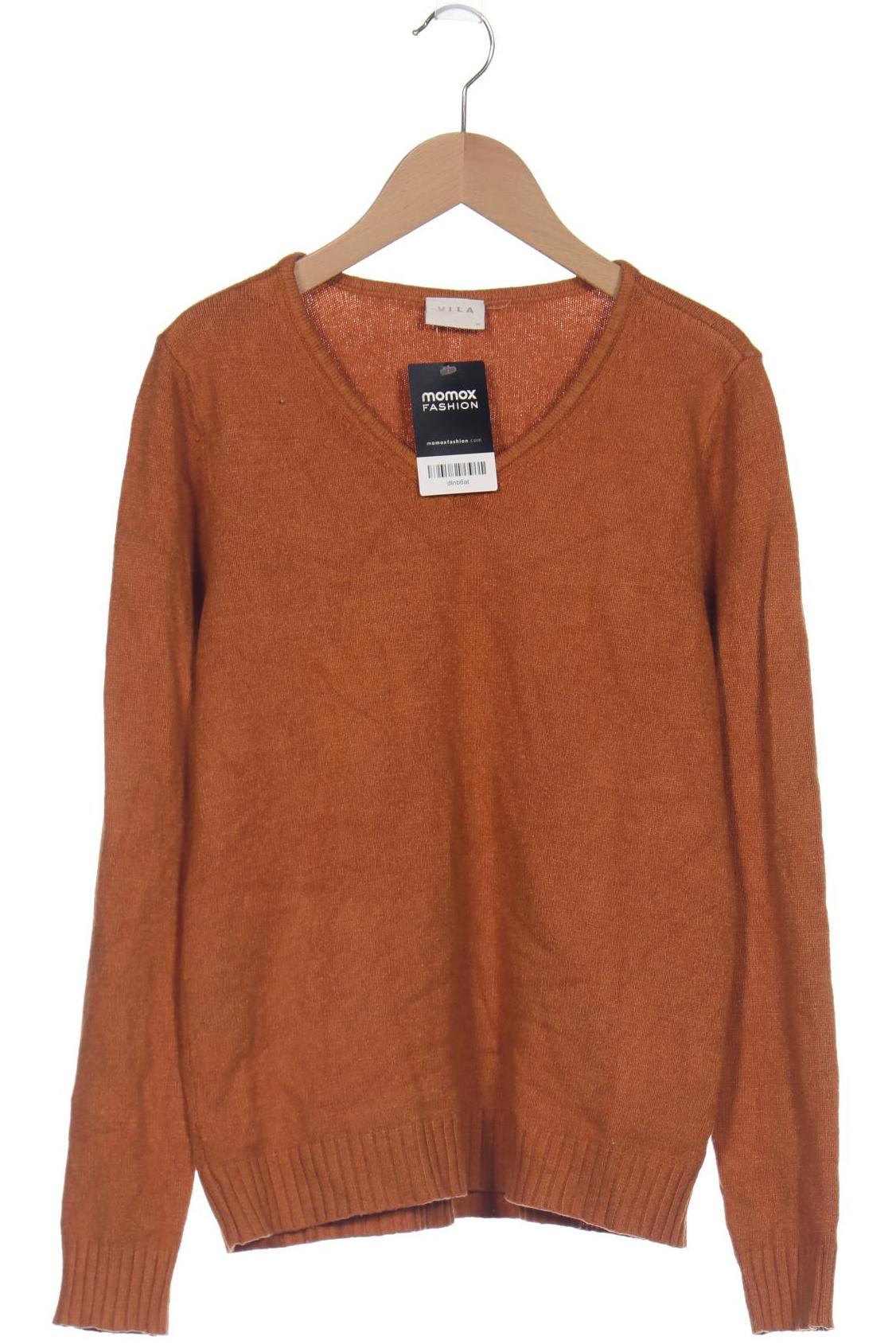 

Vila Damen Pullover, orange, Gr. 34