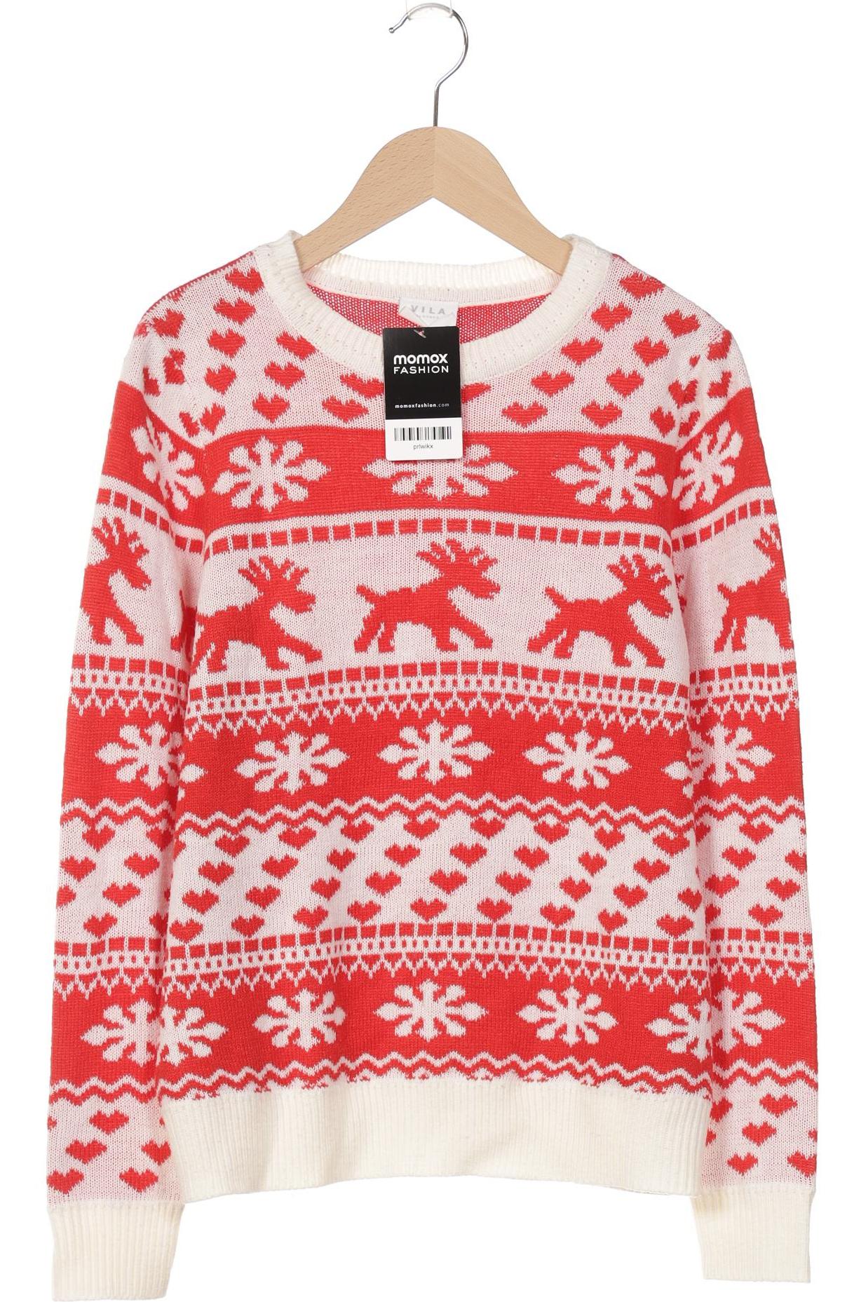 

Vila Damen Pullover, rot, Gr. 38