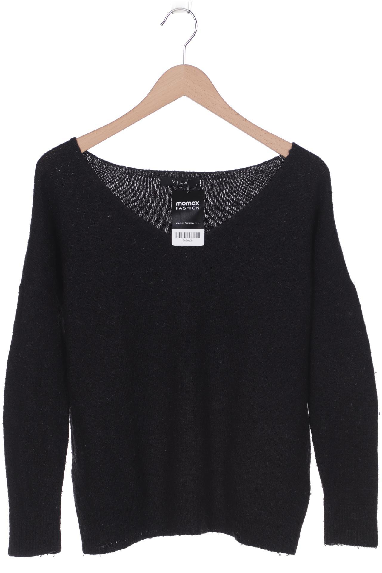 

Vila Damen Pullover, schwarz