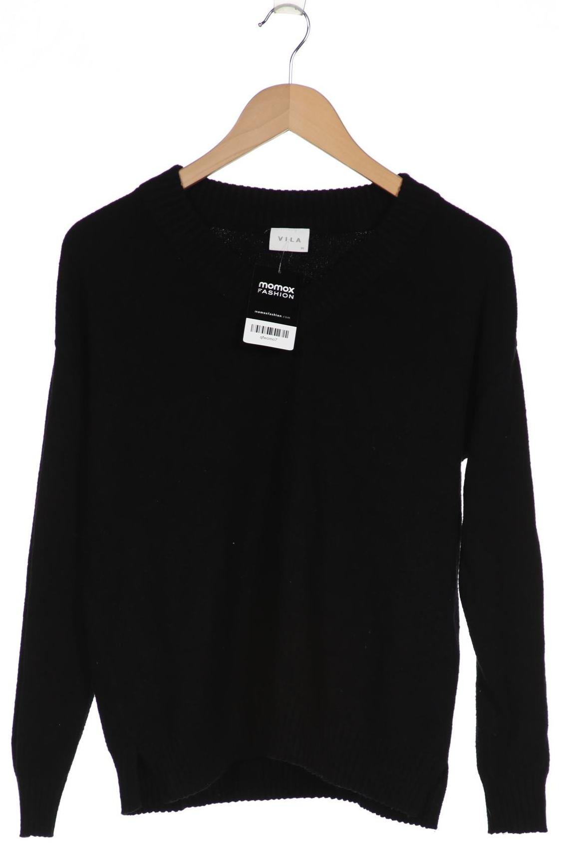 

Vila Damen Pullover, schwarz