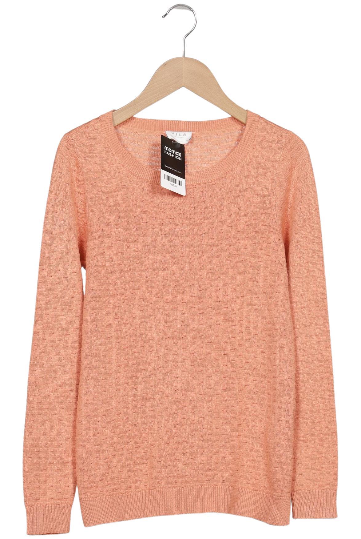 

Vila Damen Pullover, orange, Gr. 34