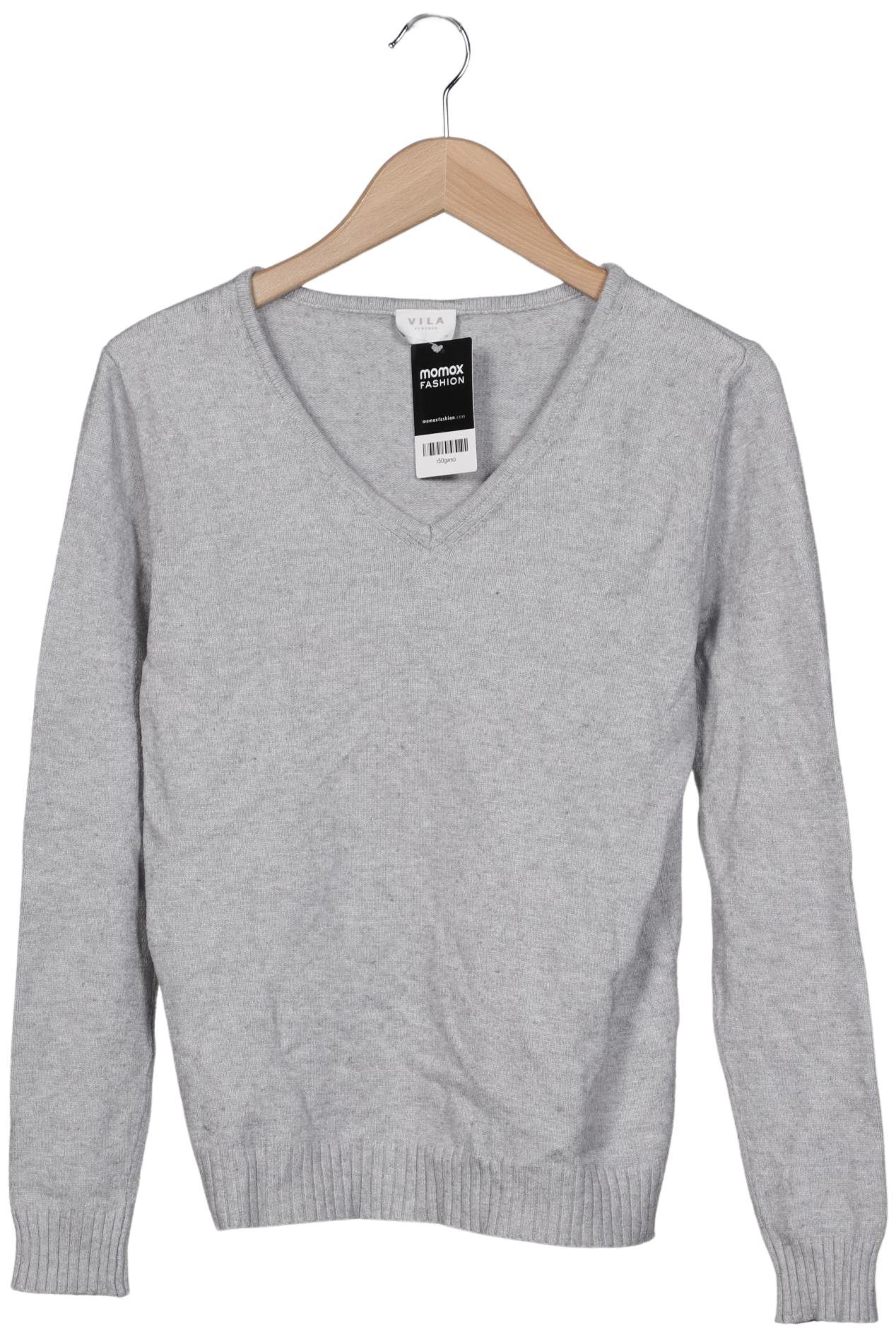 

Vila Damen Pullover, grau, Gr. 38