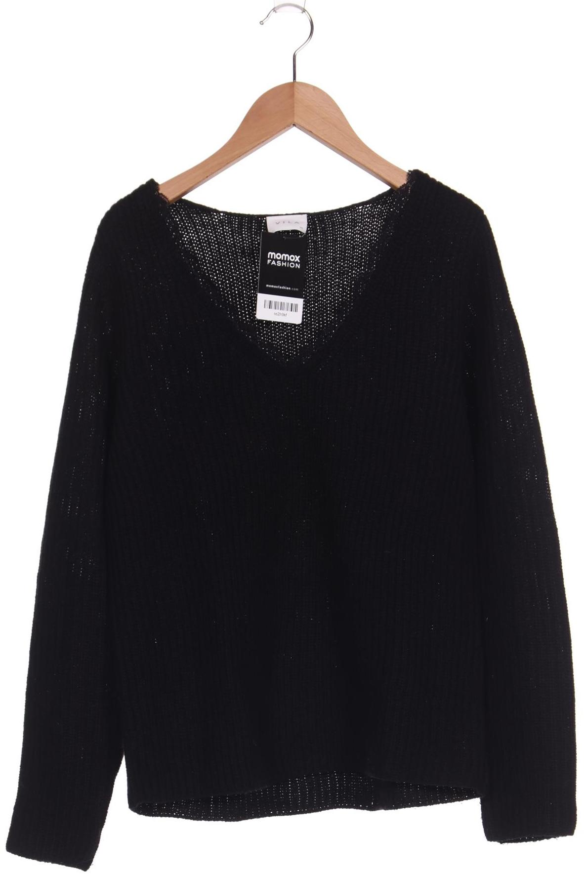 

Vila Damen Pullover, schwarz