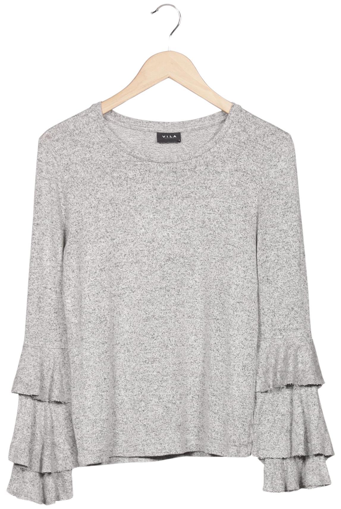 

Vila Damen Pullover, grau, Gr. 38