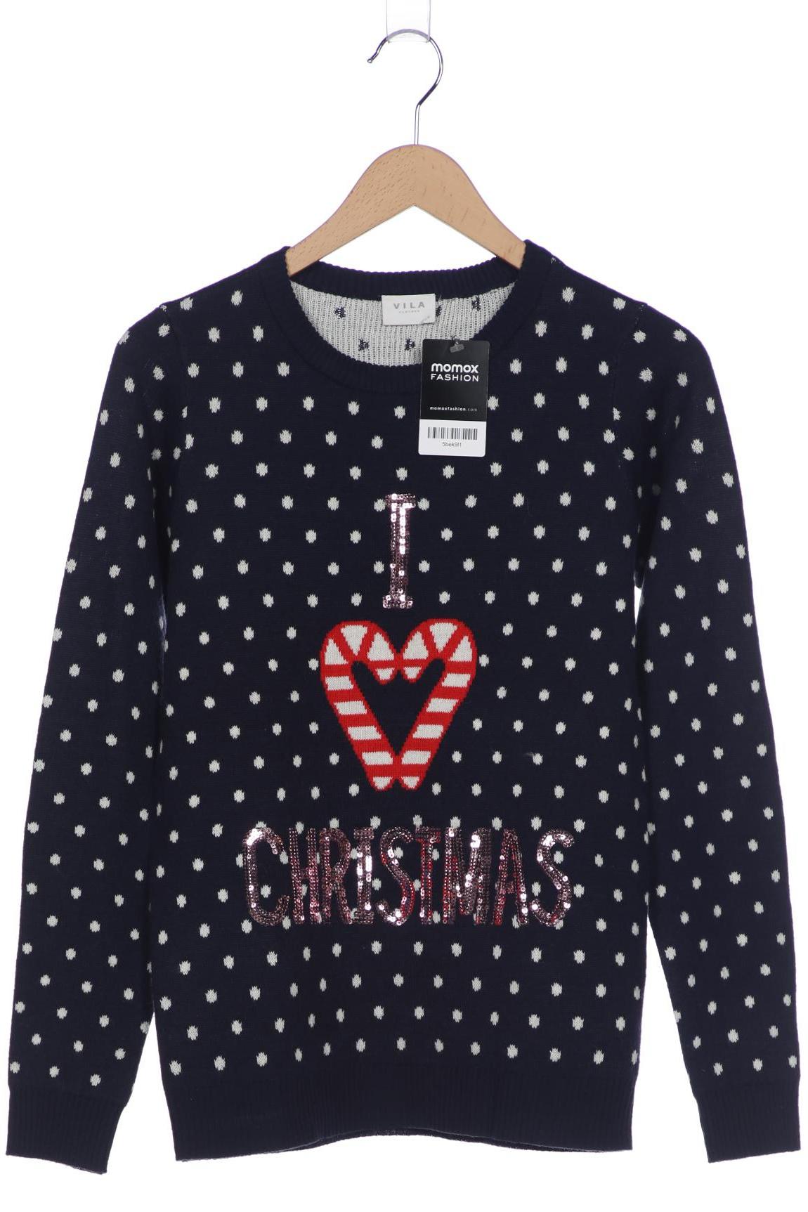 

Vila Damen Pullover, marineblau, Gr. 36