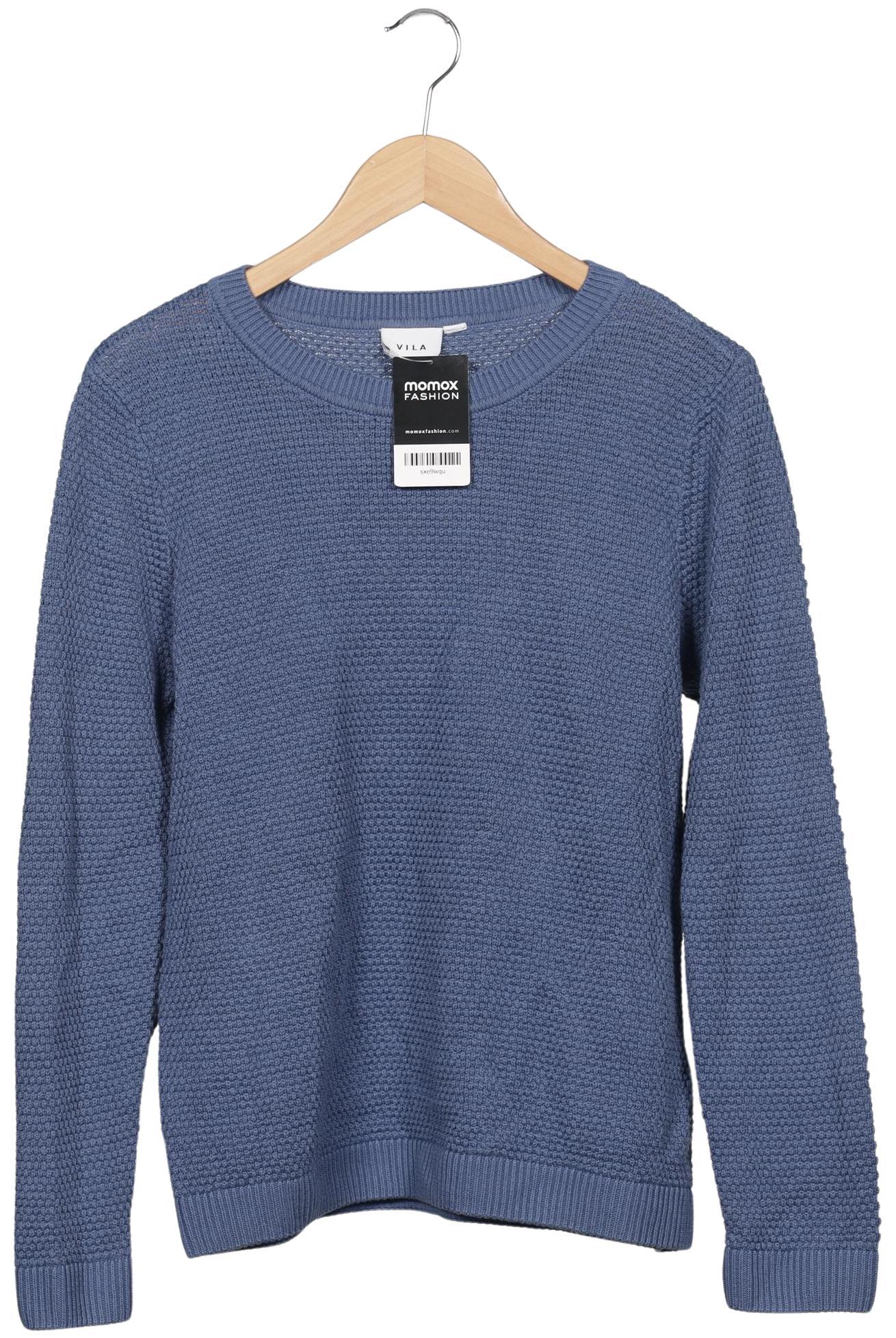 

Vila Damen Pullover, blau, Gr. 38