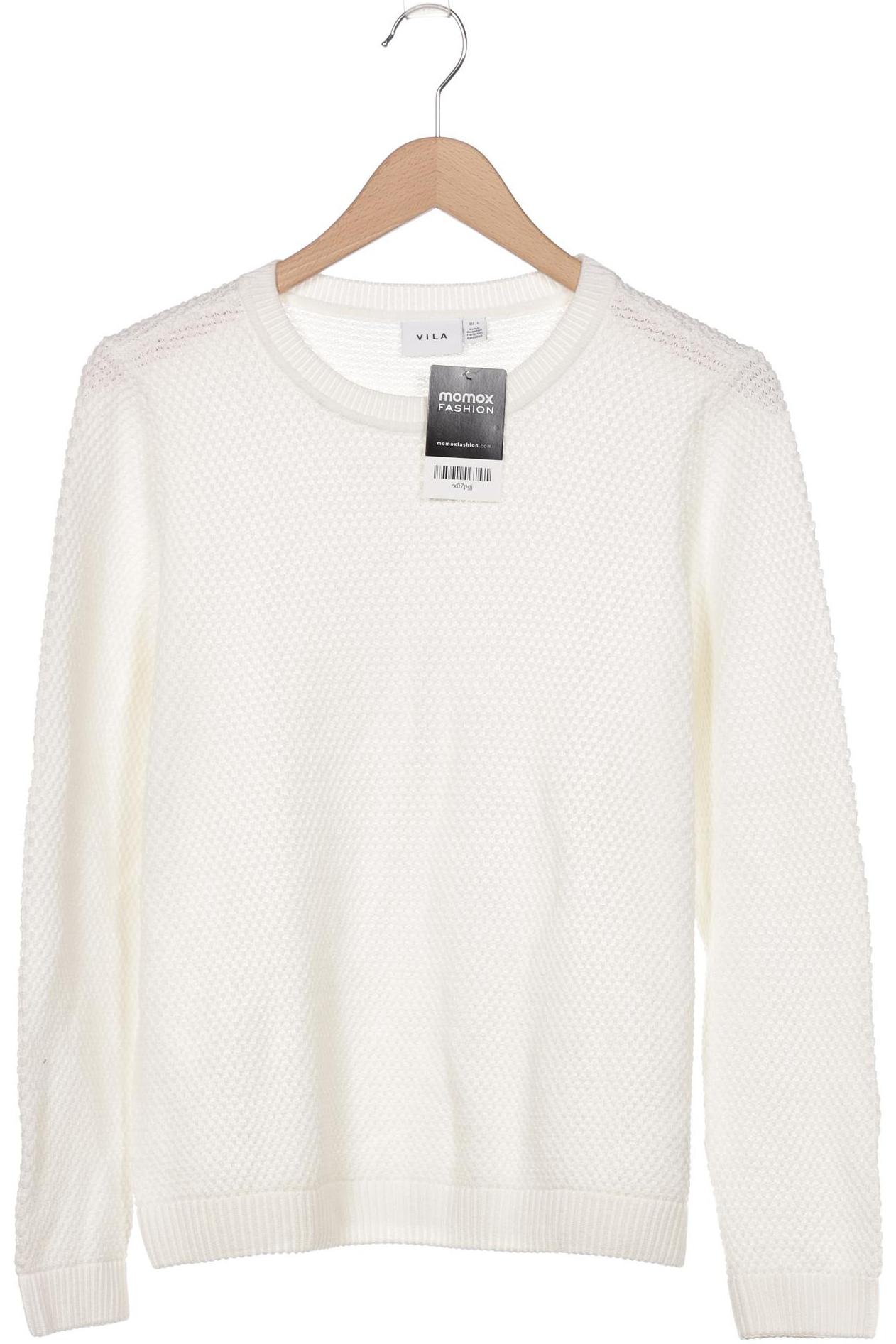 

Vila Damen Pullover, weiß, Gr. 42