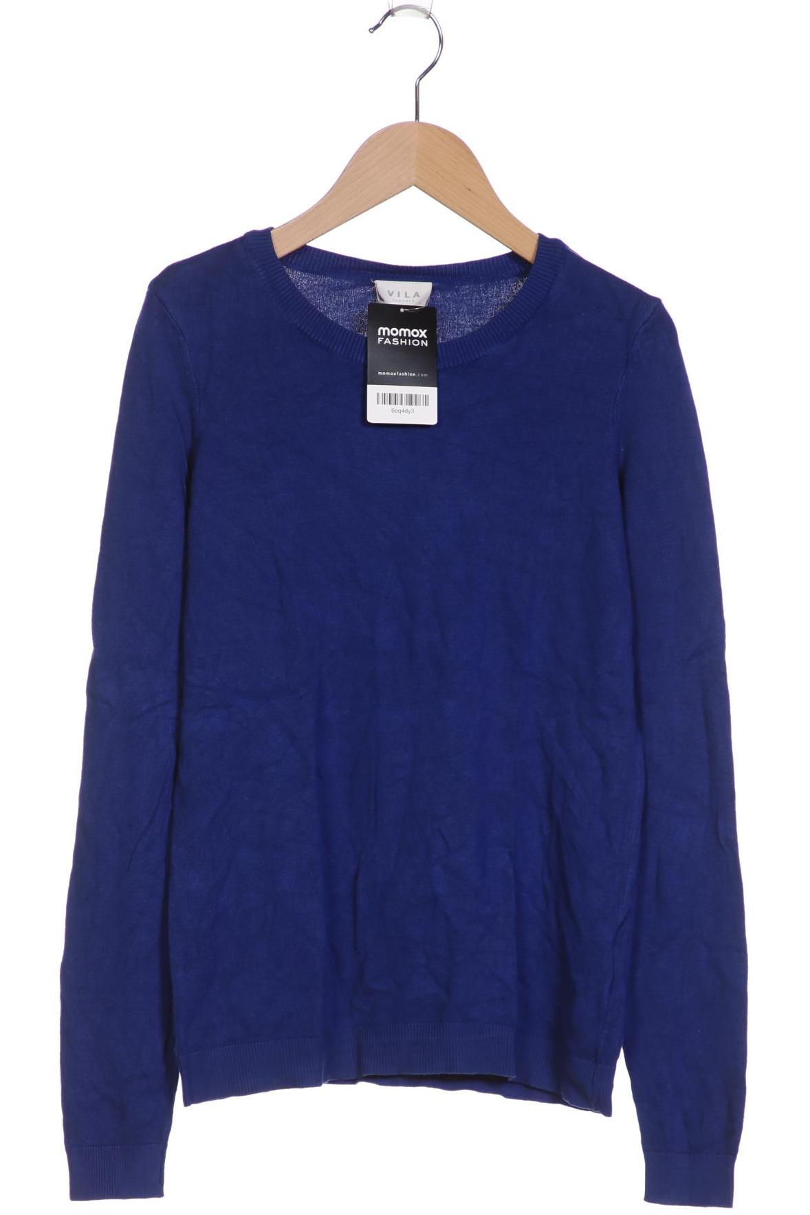 

Vila Damen Pullover, blau, Gr. 36