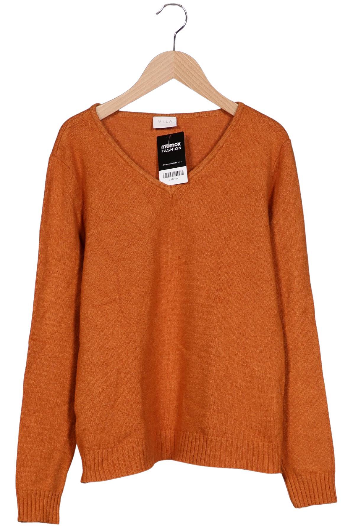 

Vila Damen Pullover, orange, Gr. 38
