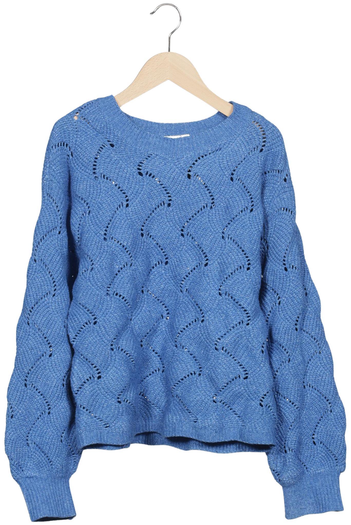 

Vila Damen Pullover, blau, Gr. 34