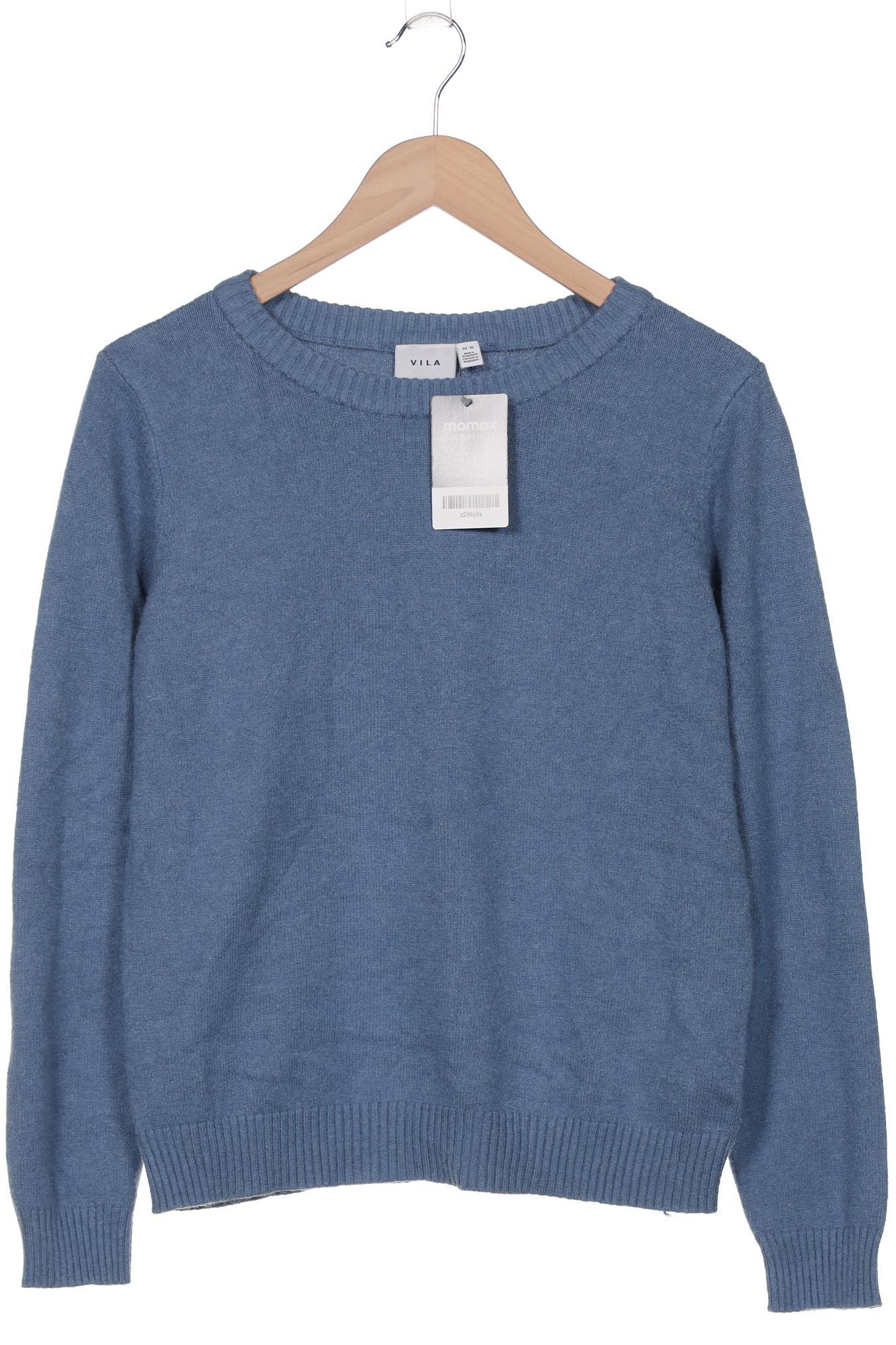 

Vila Damen Pullover, blau, Gr. 38