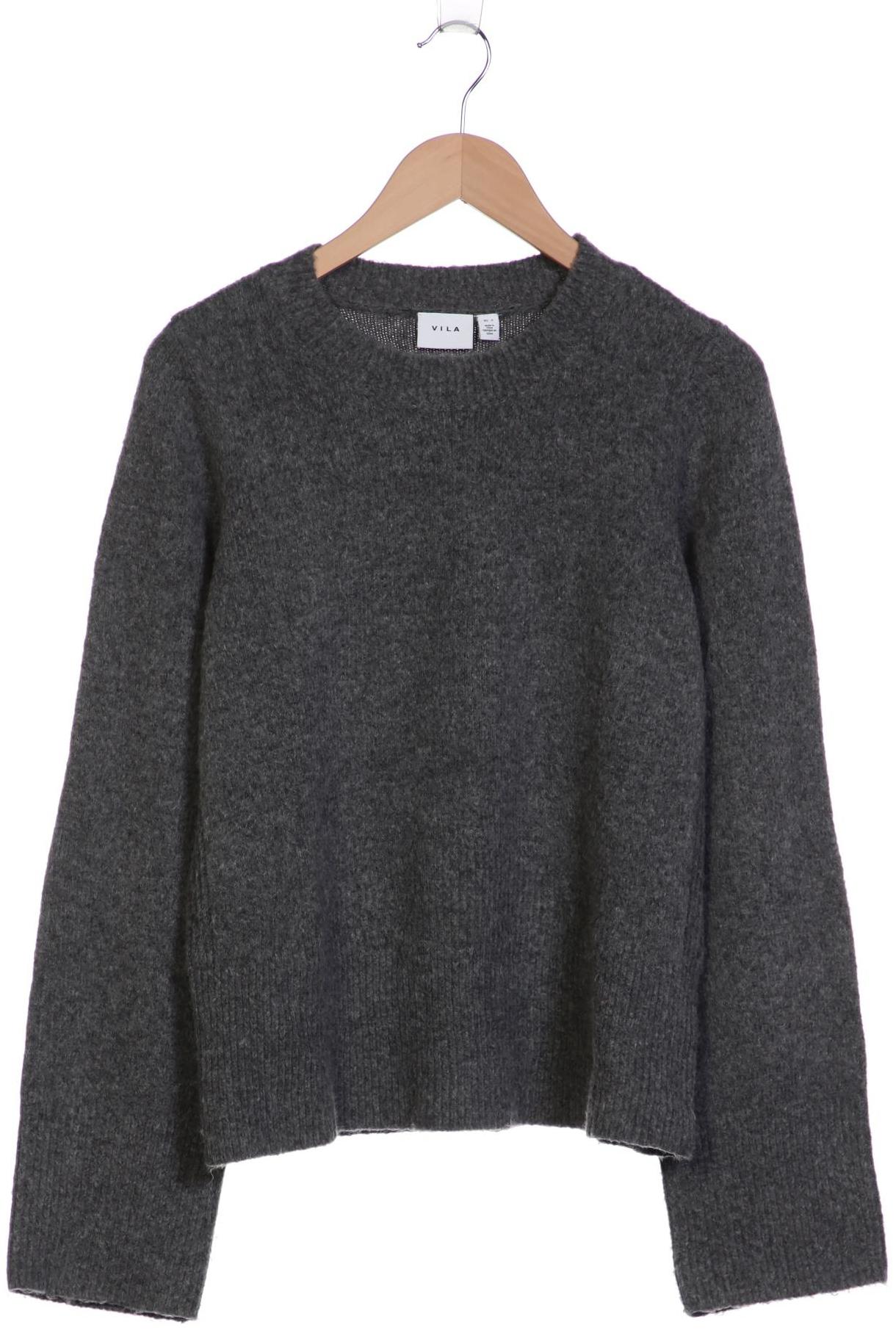 

Vila Damen Pullover, grau, Gr. 36