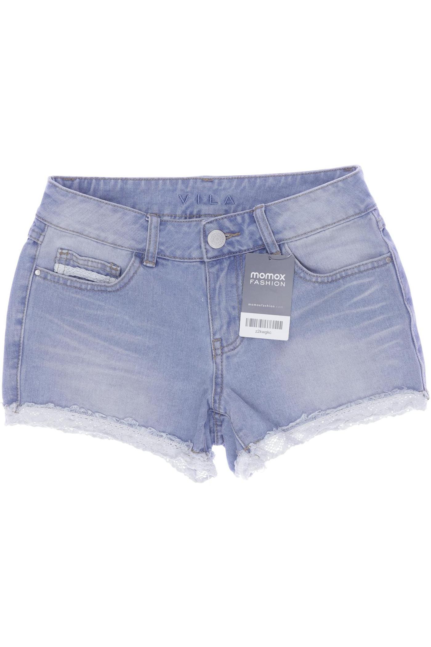 

Vila Damen Shorts, blau, Gr. 34