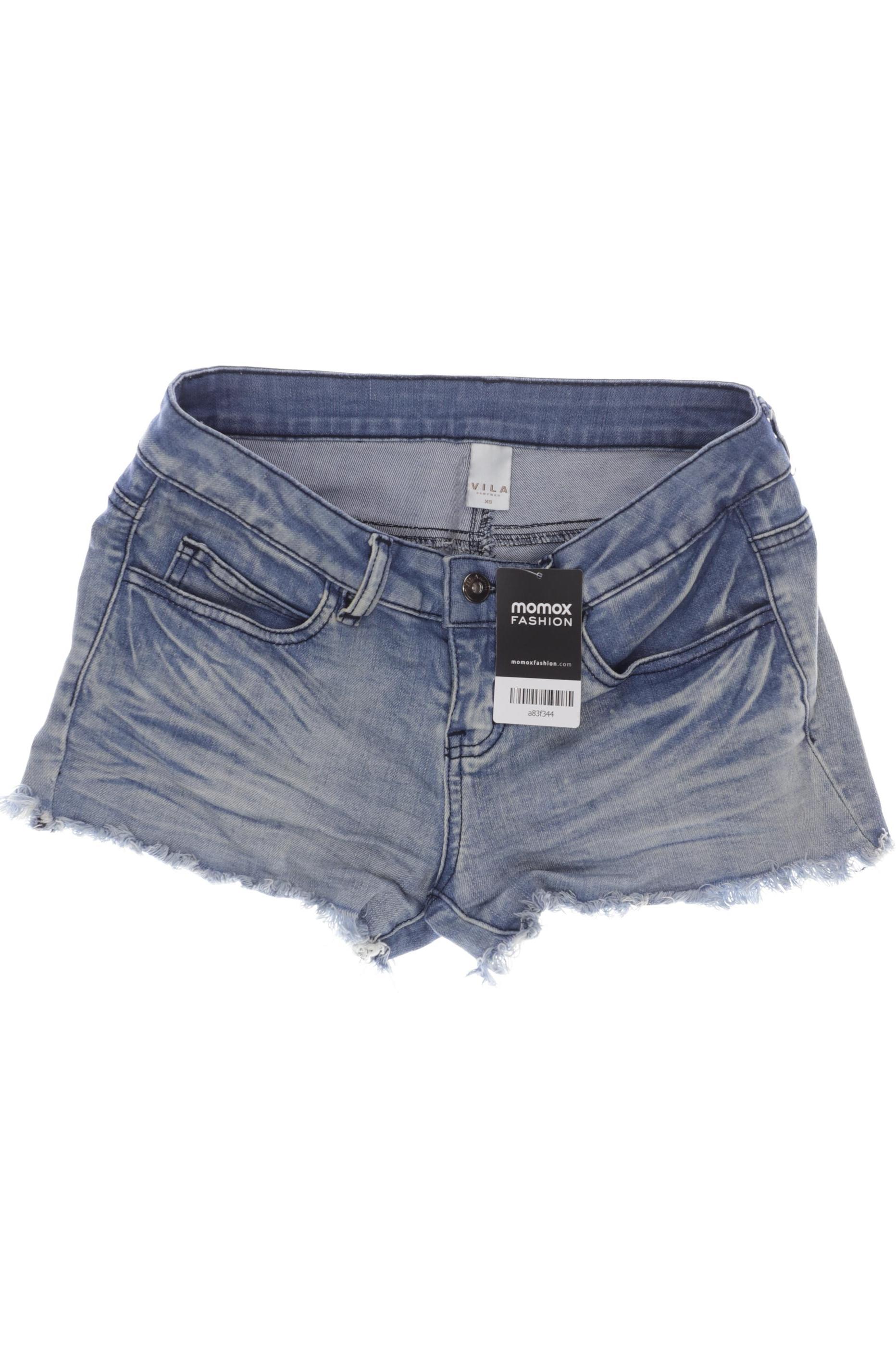 

Vila Damen Shorts, blau, Gr. 34
