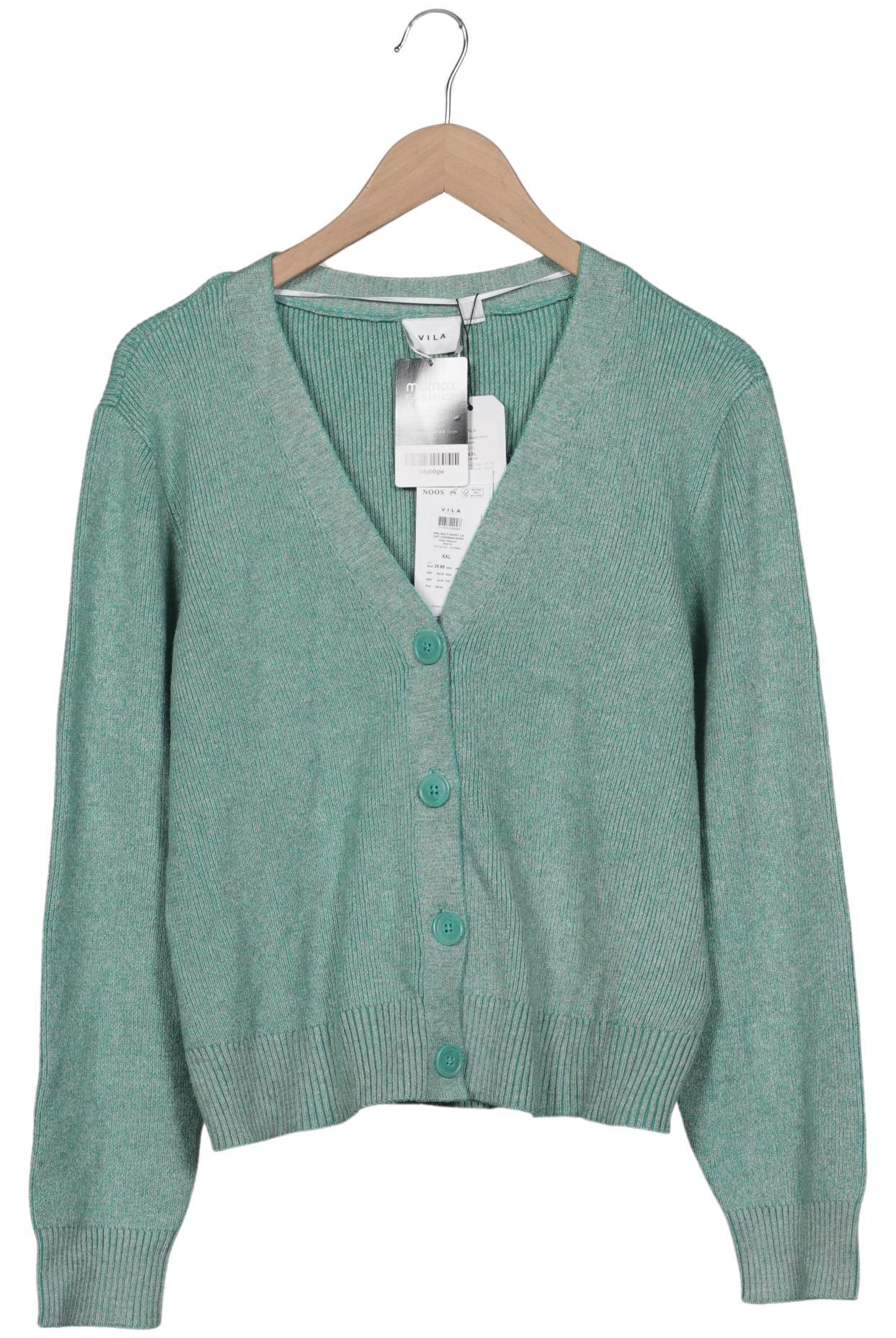 

Vila Damen Strickjacke, hellgrün, Gr. 46