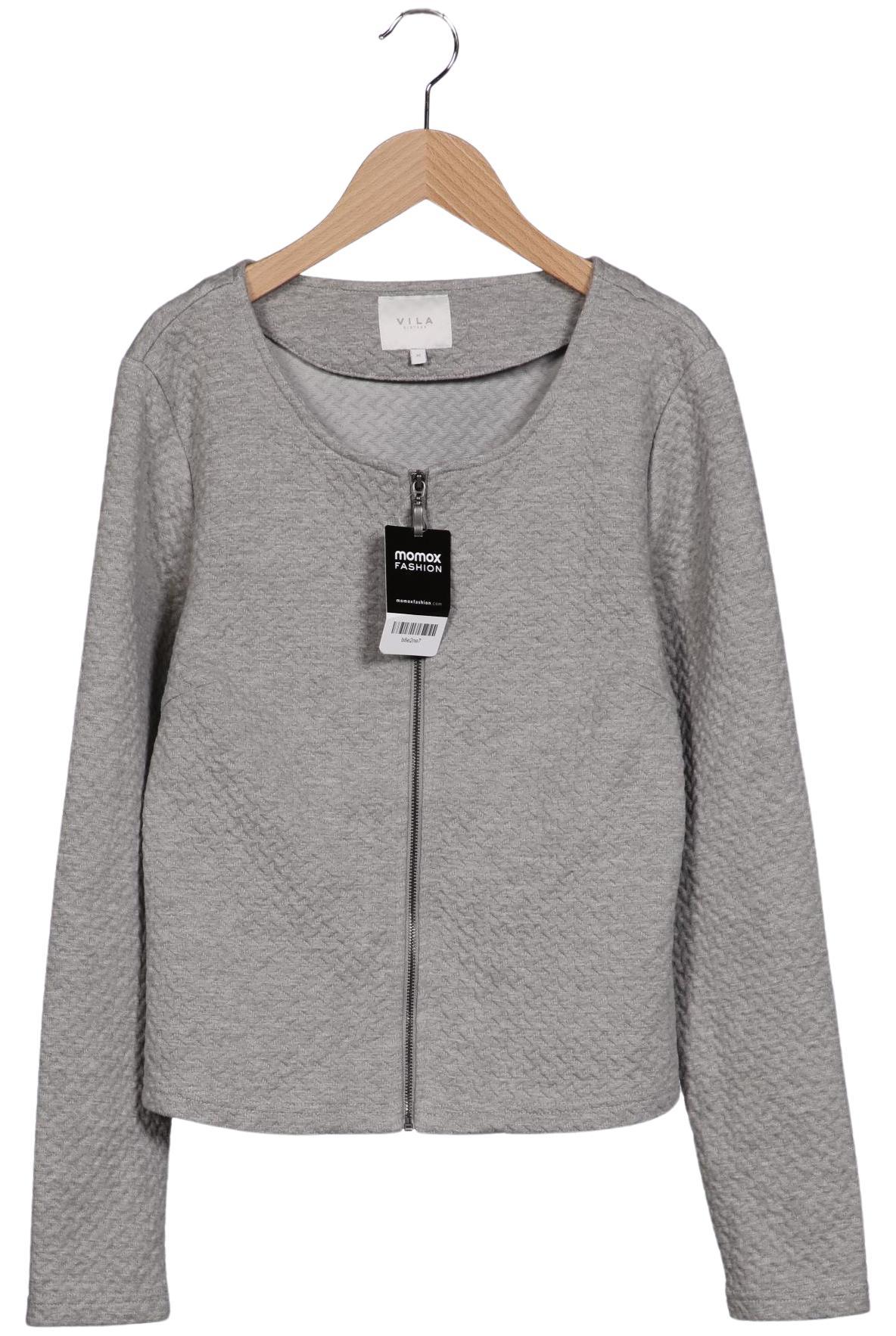 

Vila Damen Strickjacke, grau, Gr. 38