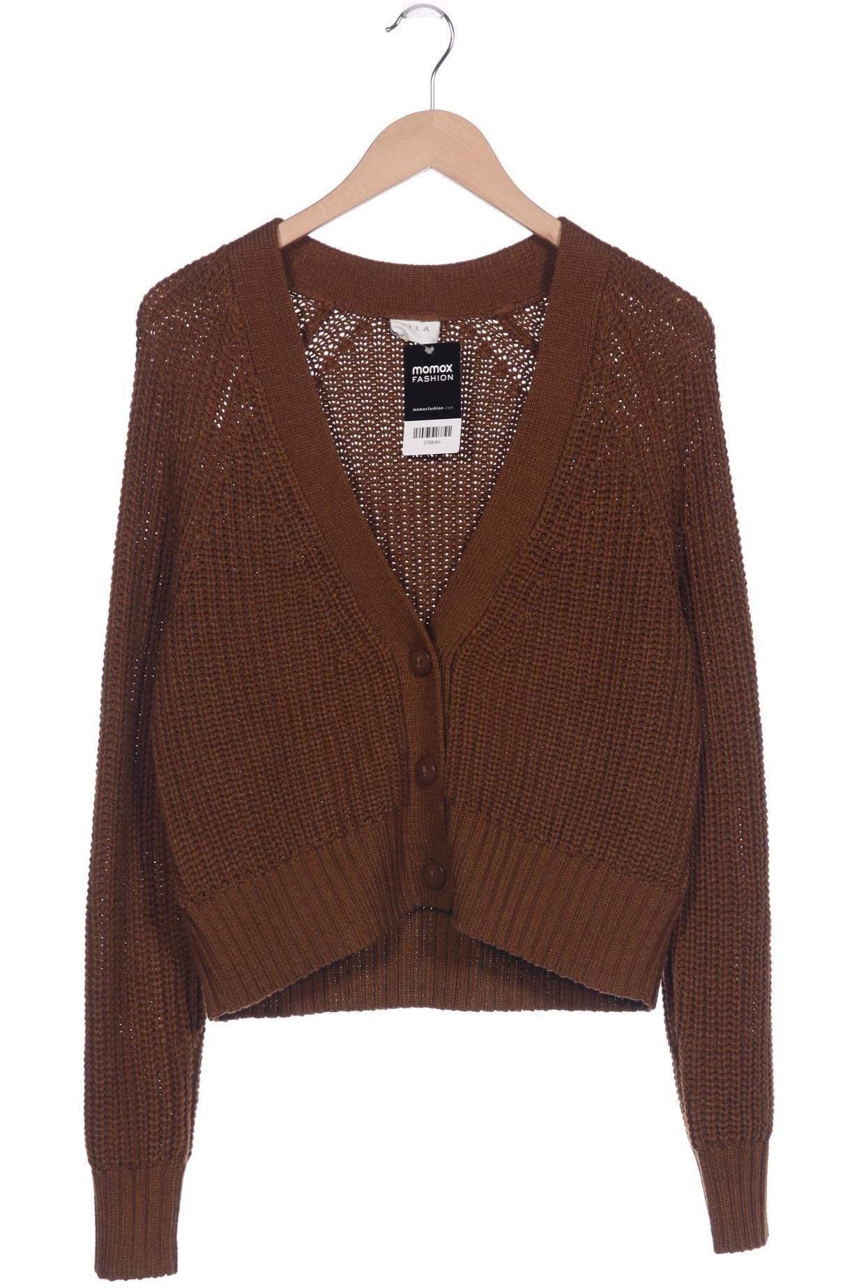 

Vila Damen Strickjacke, braun, Gr. 38