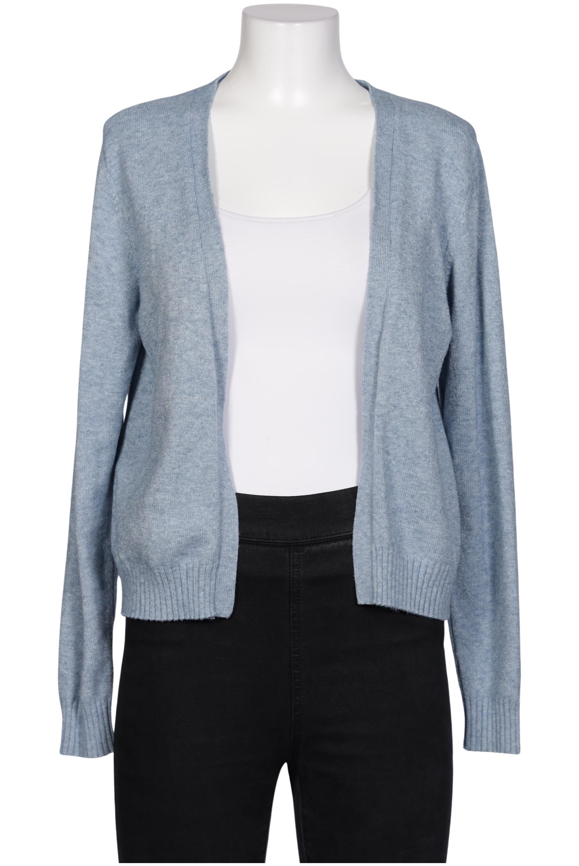

Vila Damen Strickjacke, blau, Gr. 42