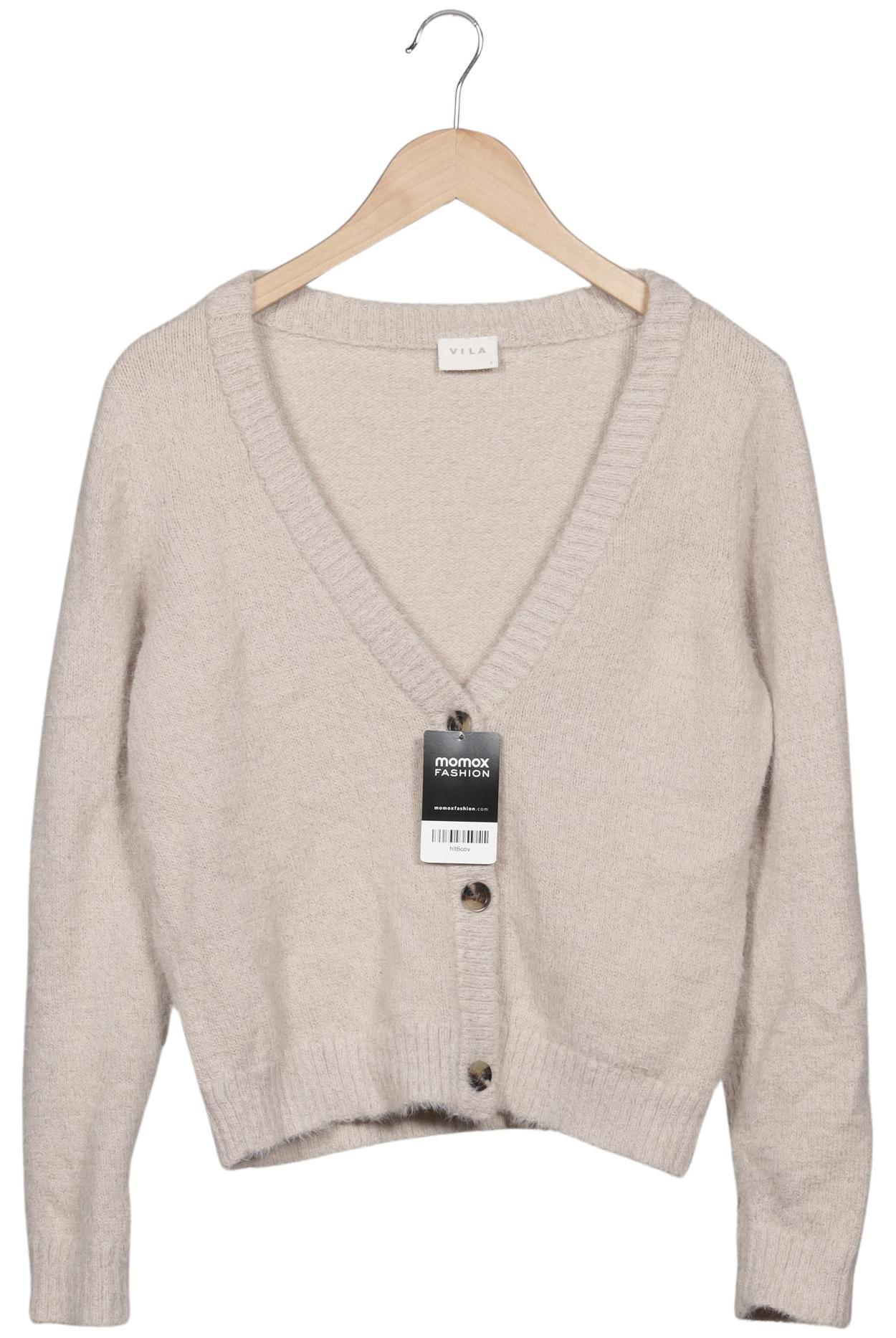 

Vila Damen Strickjacke, beige, Gr. 36
