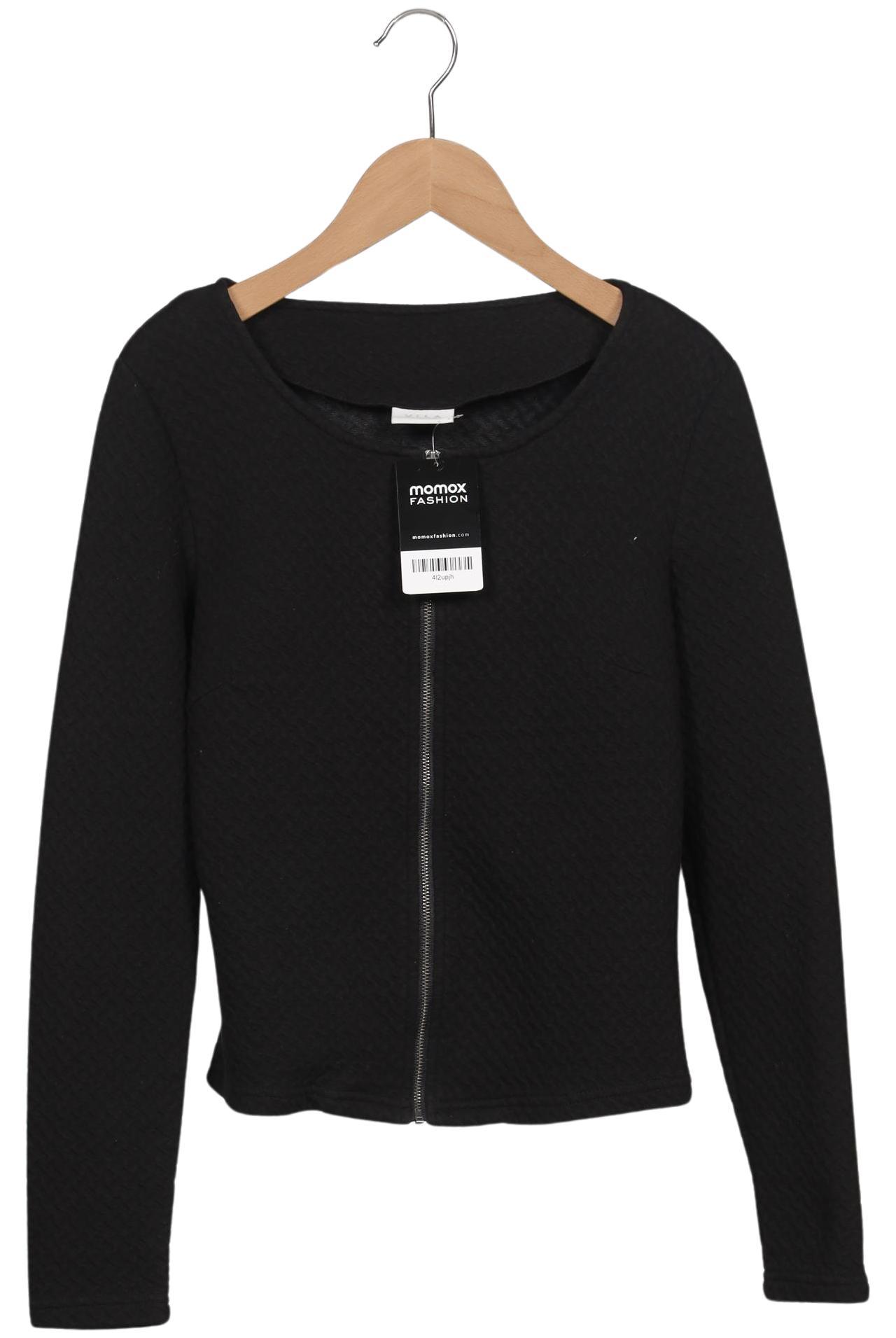 

Vila Damen Strickjacke, schwarz, Gr. 36