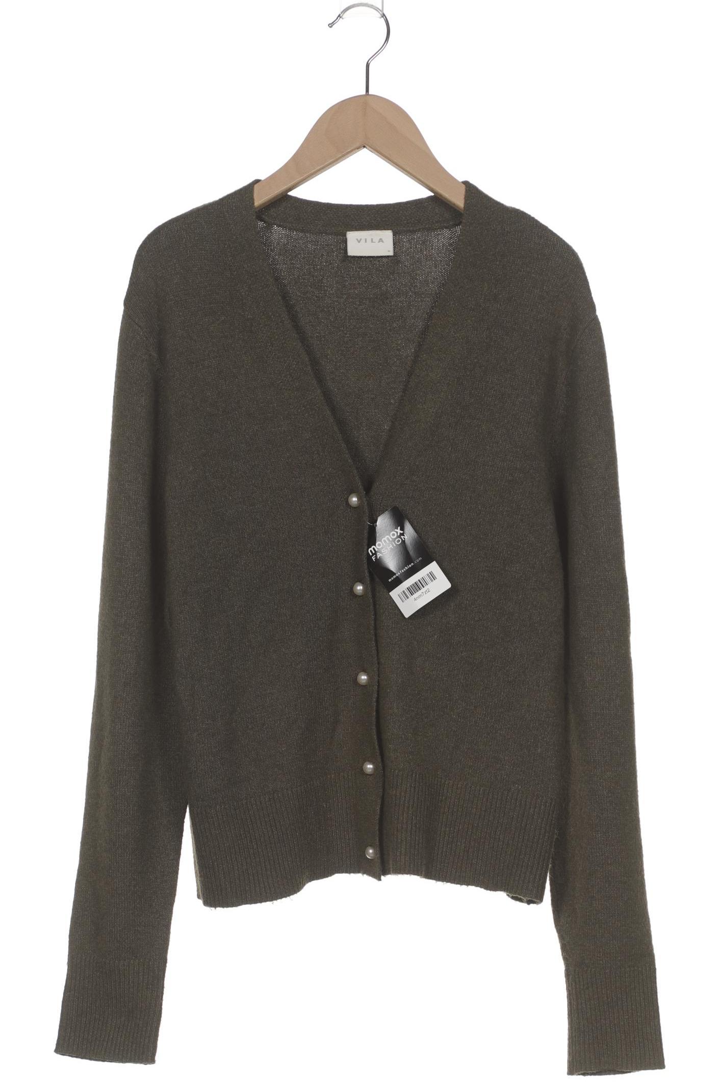 

Vila Damen Strickjacke, grün, Gr. 38