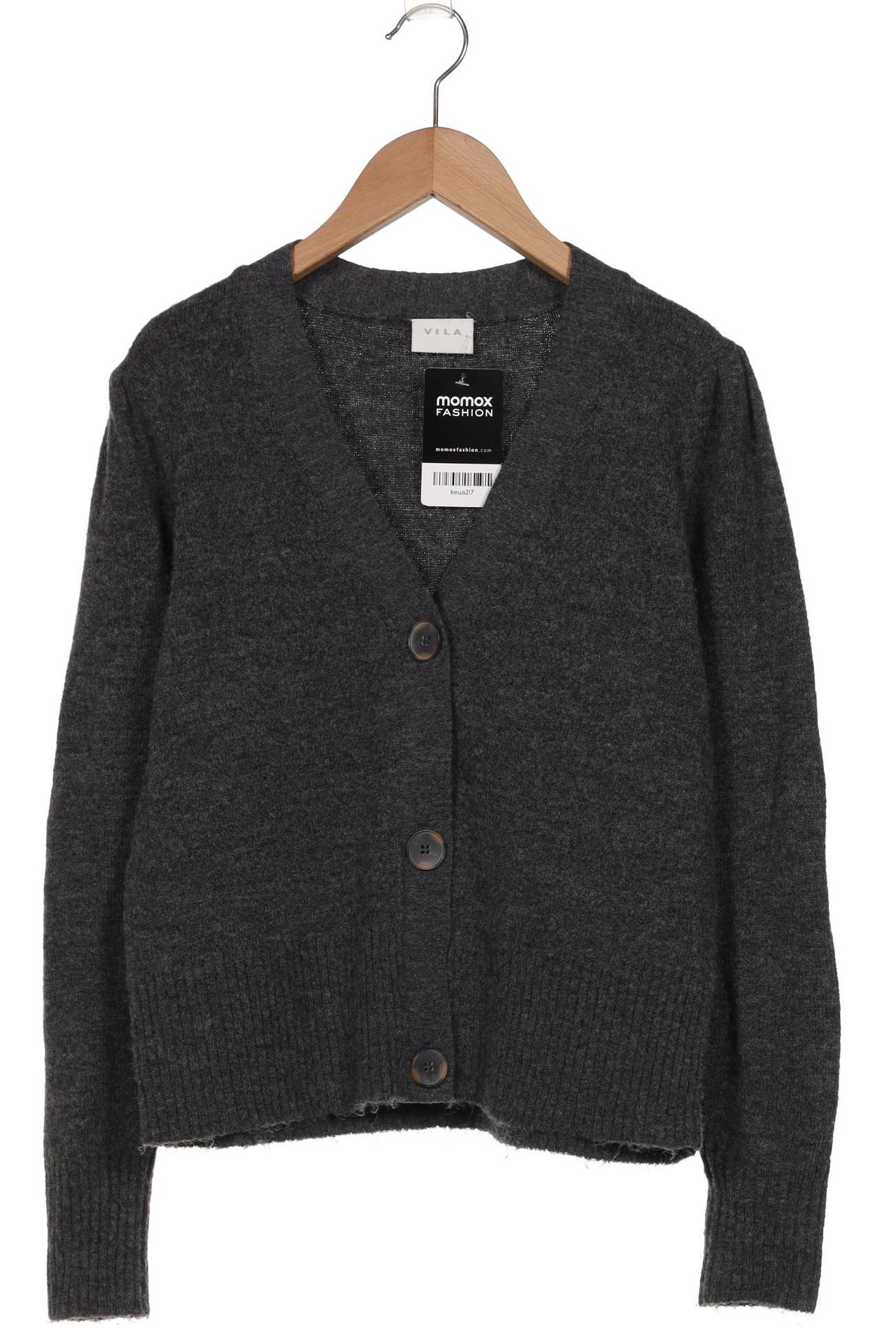 

Vila Damen Strickjacke, grau, Gr. 36