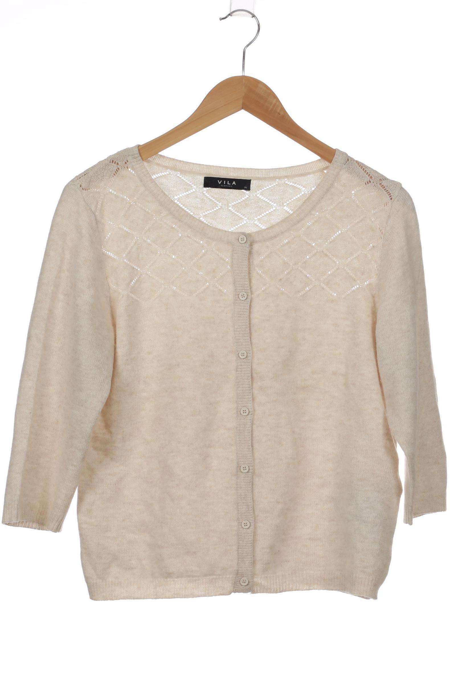 

Vila Damen Strickjacke, beige, Gr.