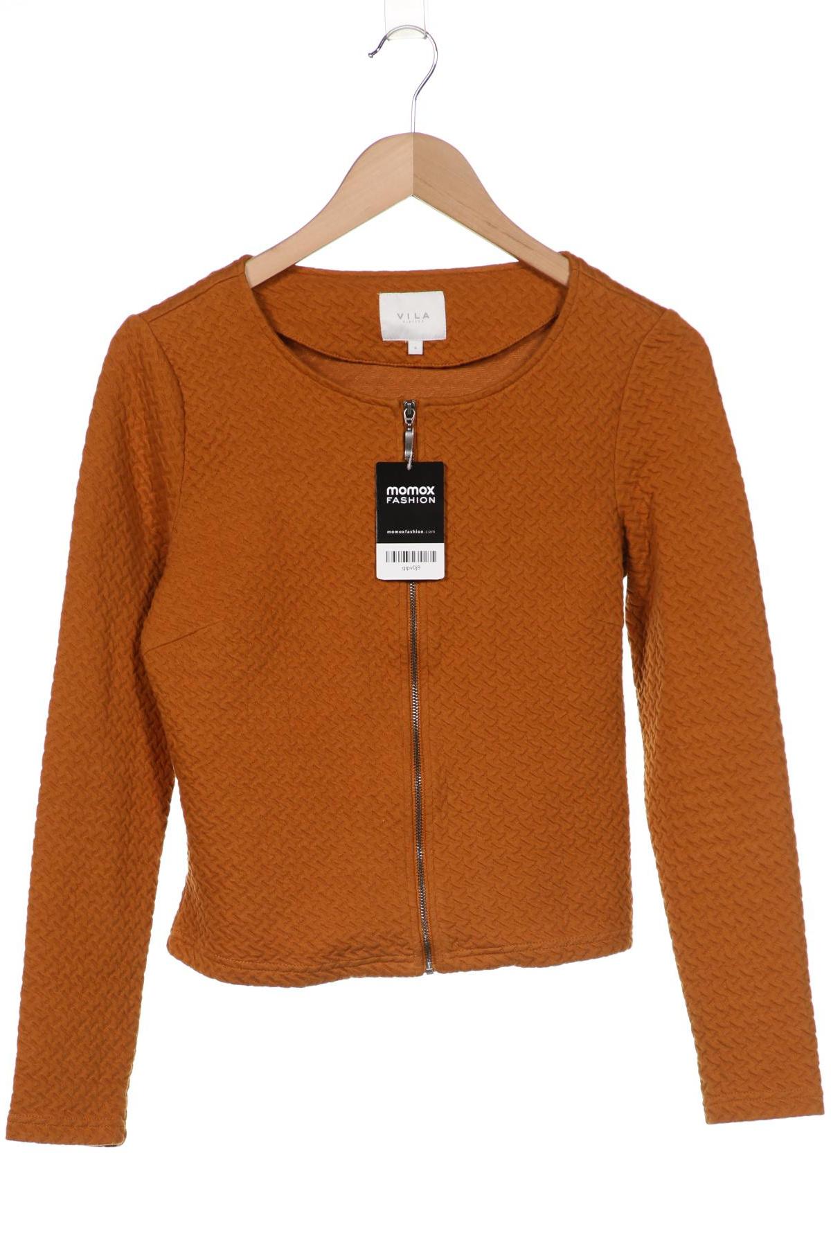 

Vila Damen Strickjacke, orange, Gr. 36