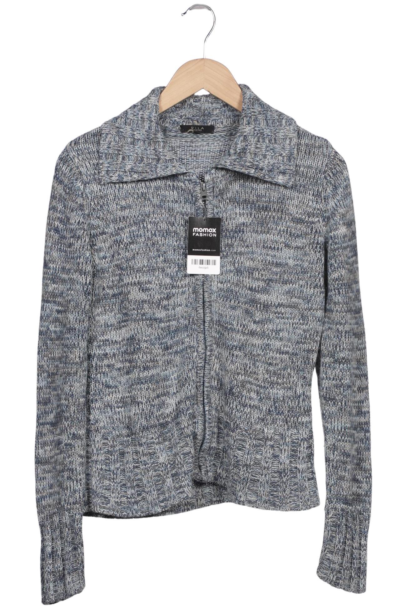 

Vila Damen Strickjacke, blau, Gr. 38
