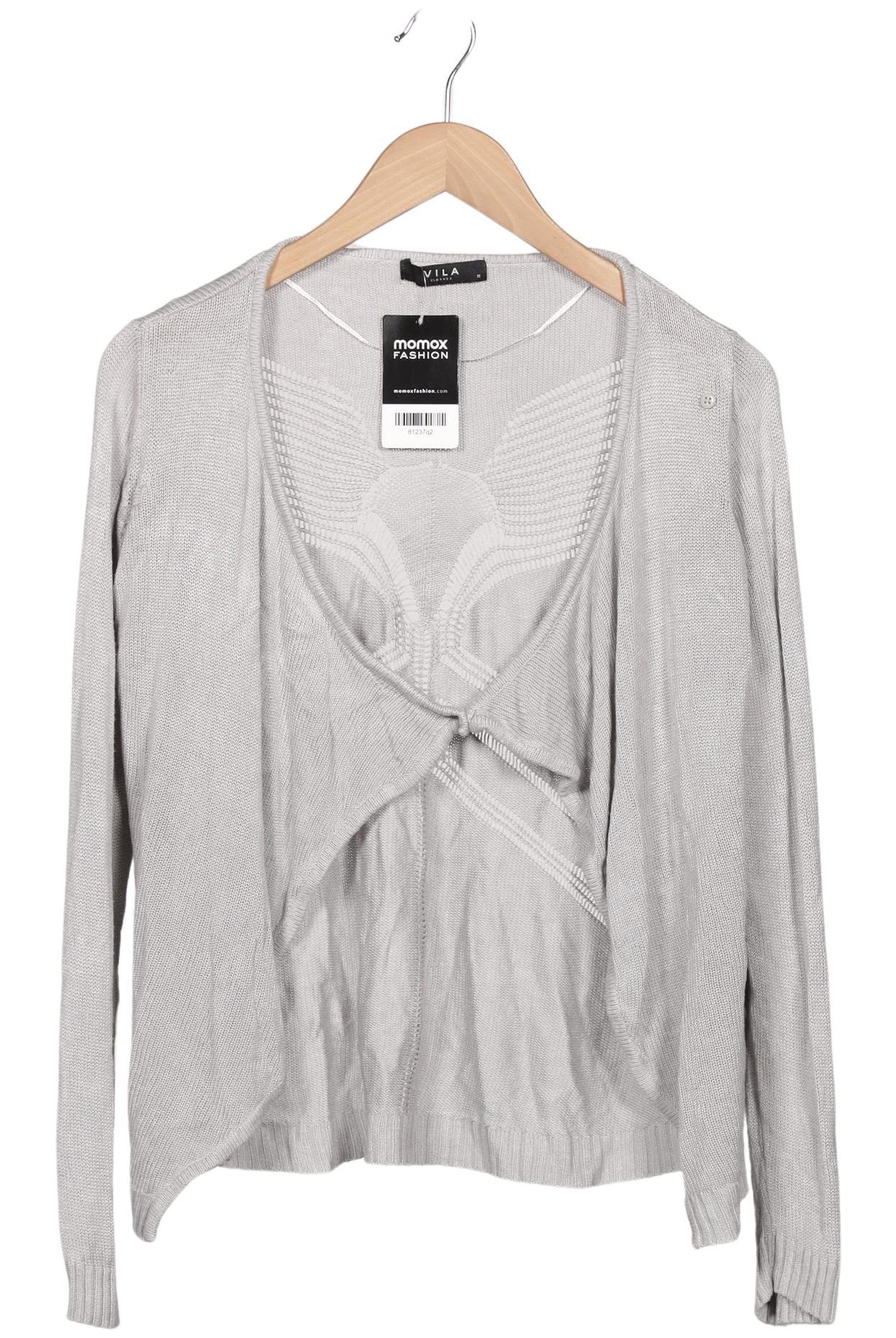 

Vila Damen Strickjacke, grau, Gr. 38