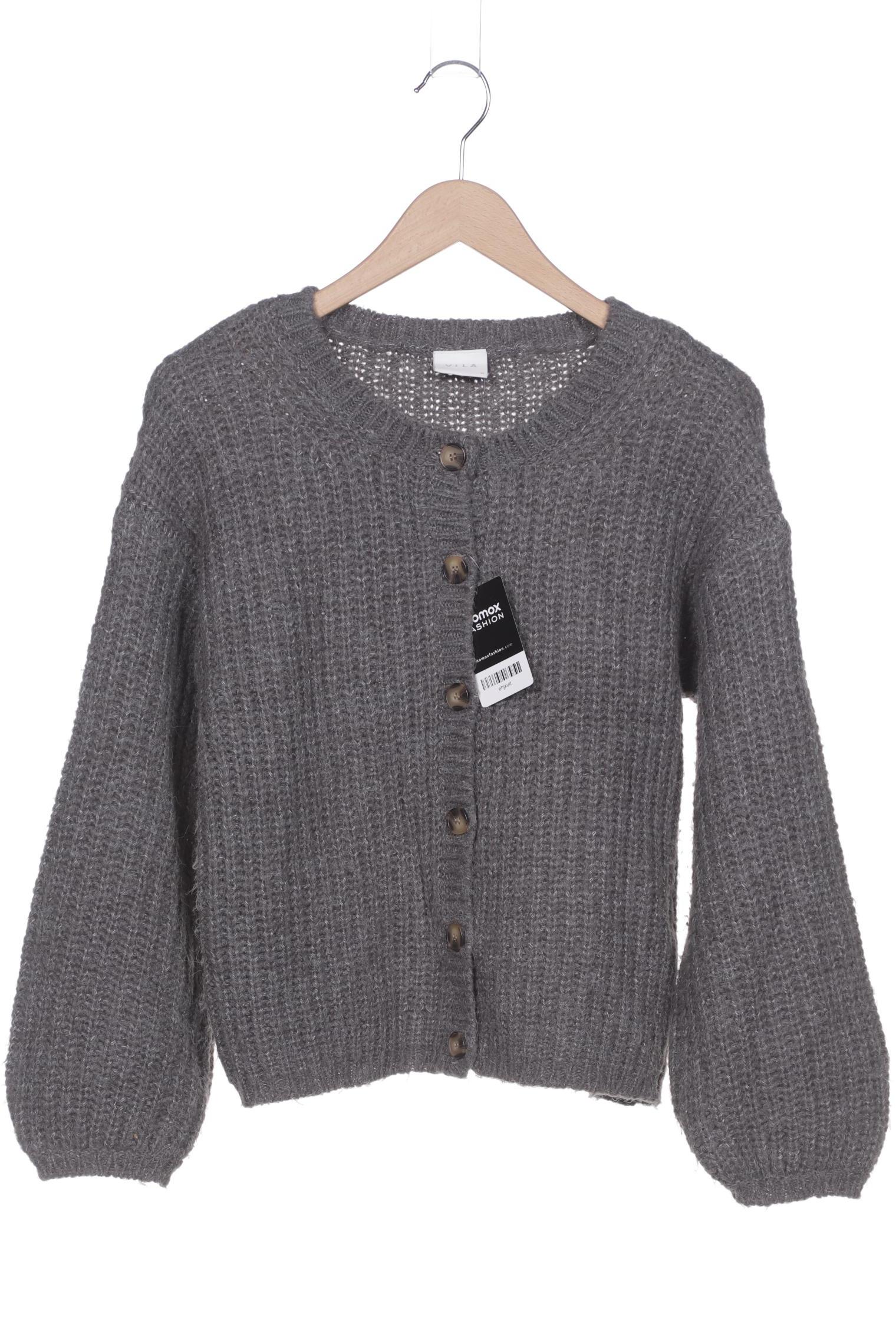 

Vila Damen Strickjacke, grau, Gr. 34