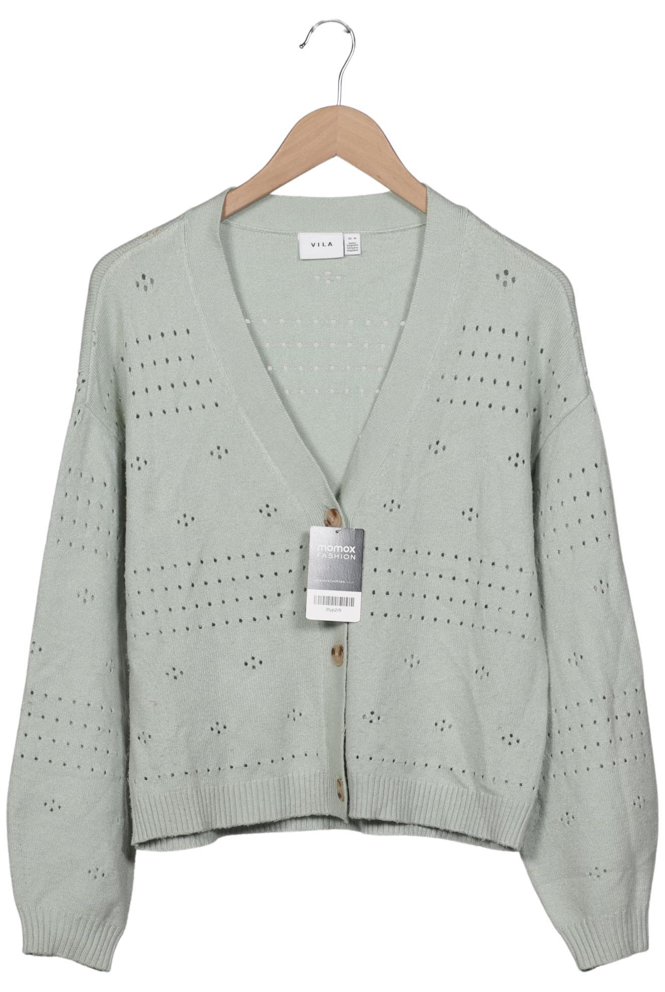 

Vila Damen Strickjacke, hellgrün, Gr. 38