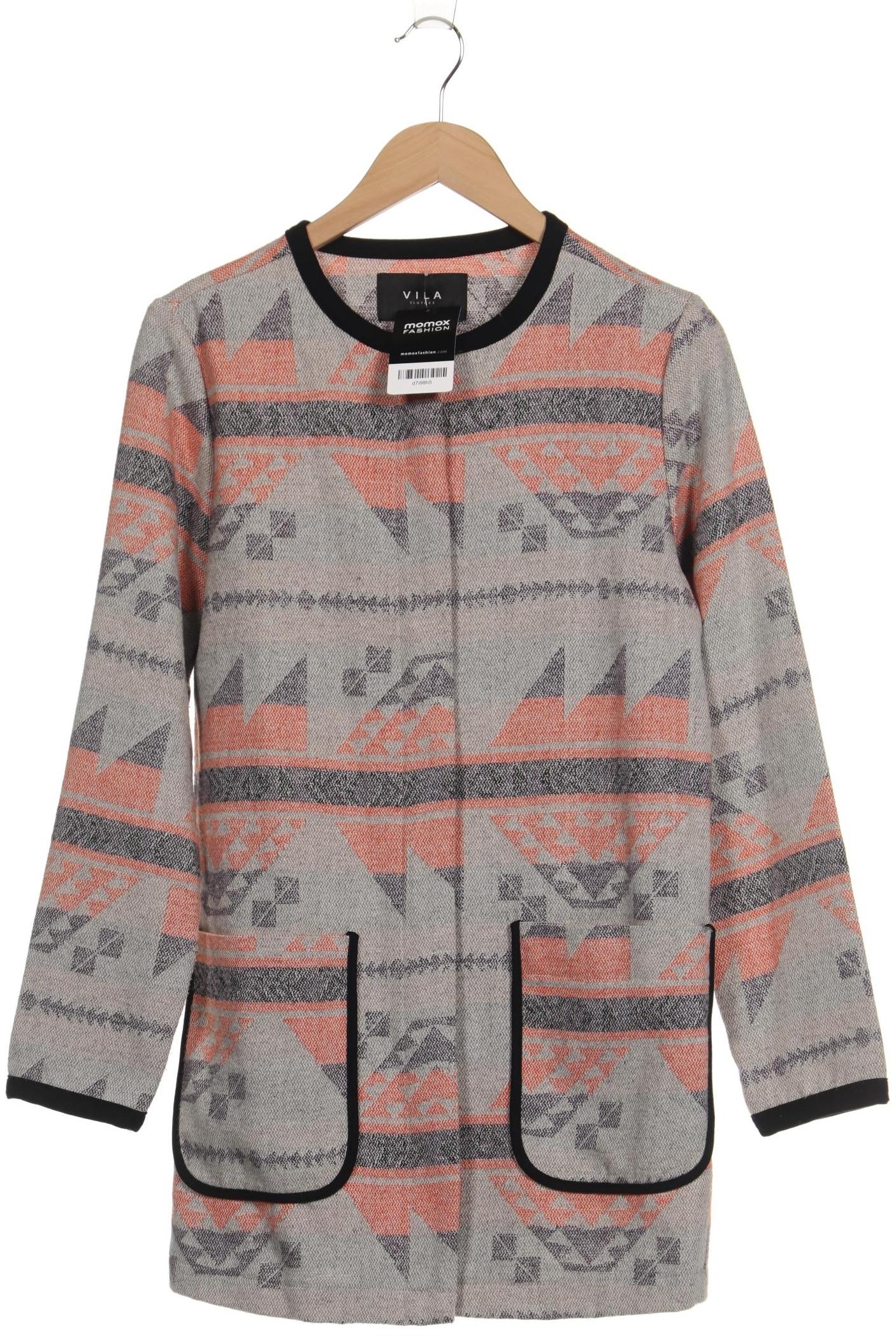 

Vila Damen Strickjacke, grau, Gr. 36