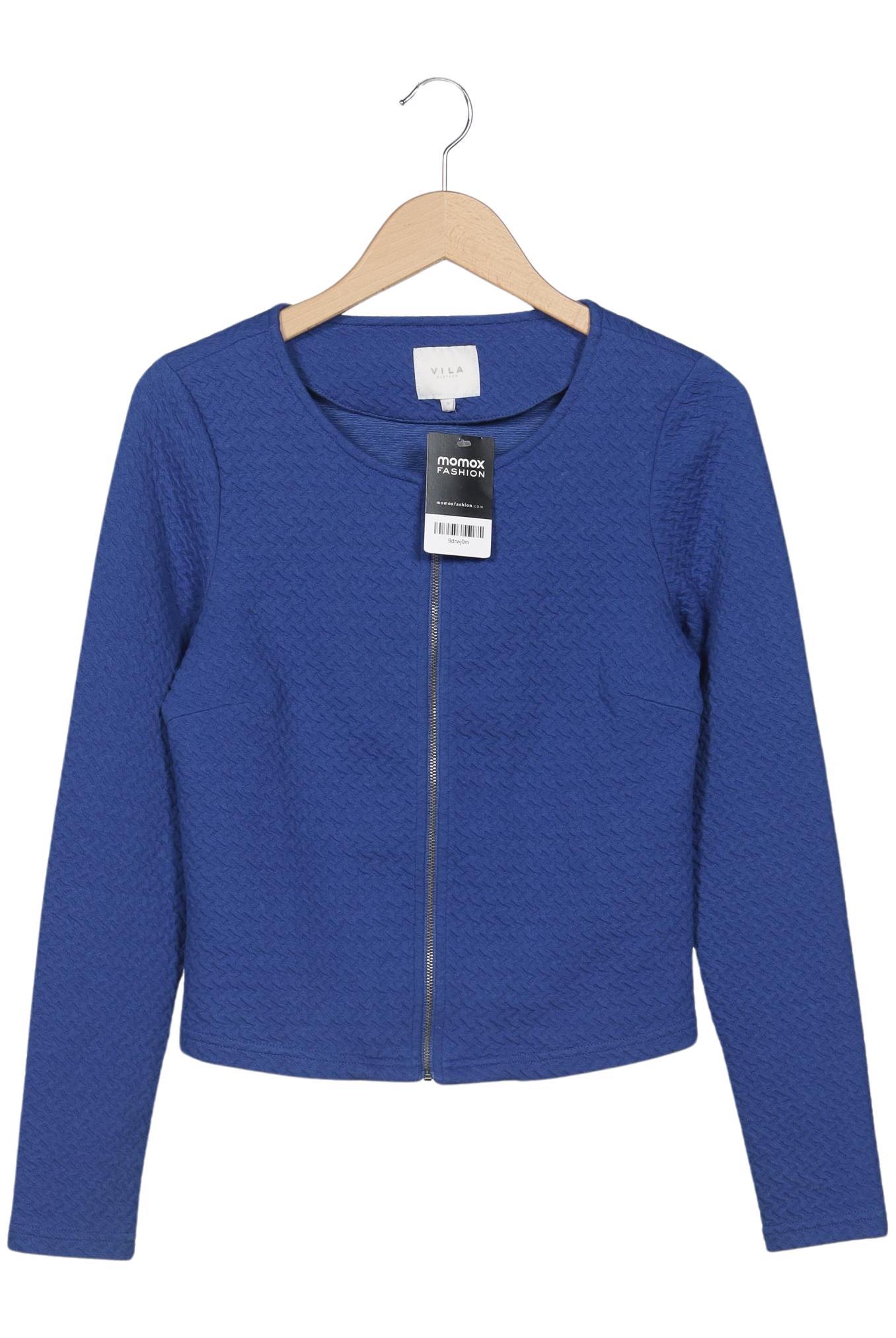 

Vila Damen Strickjacke, blau, Gr. 36