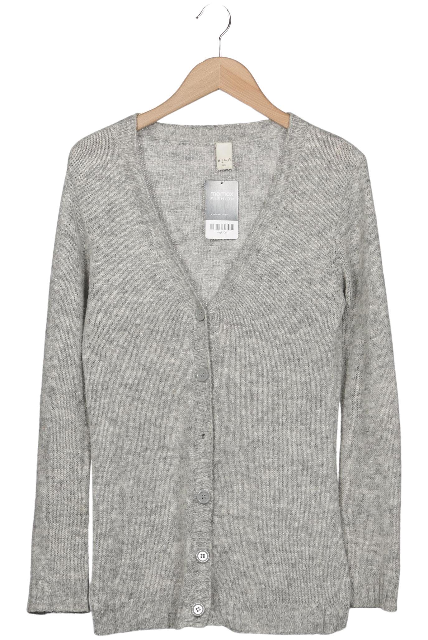 

Vila Damen Strickjacke, grau, Gr. 38