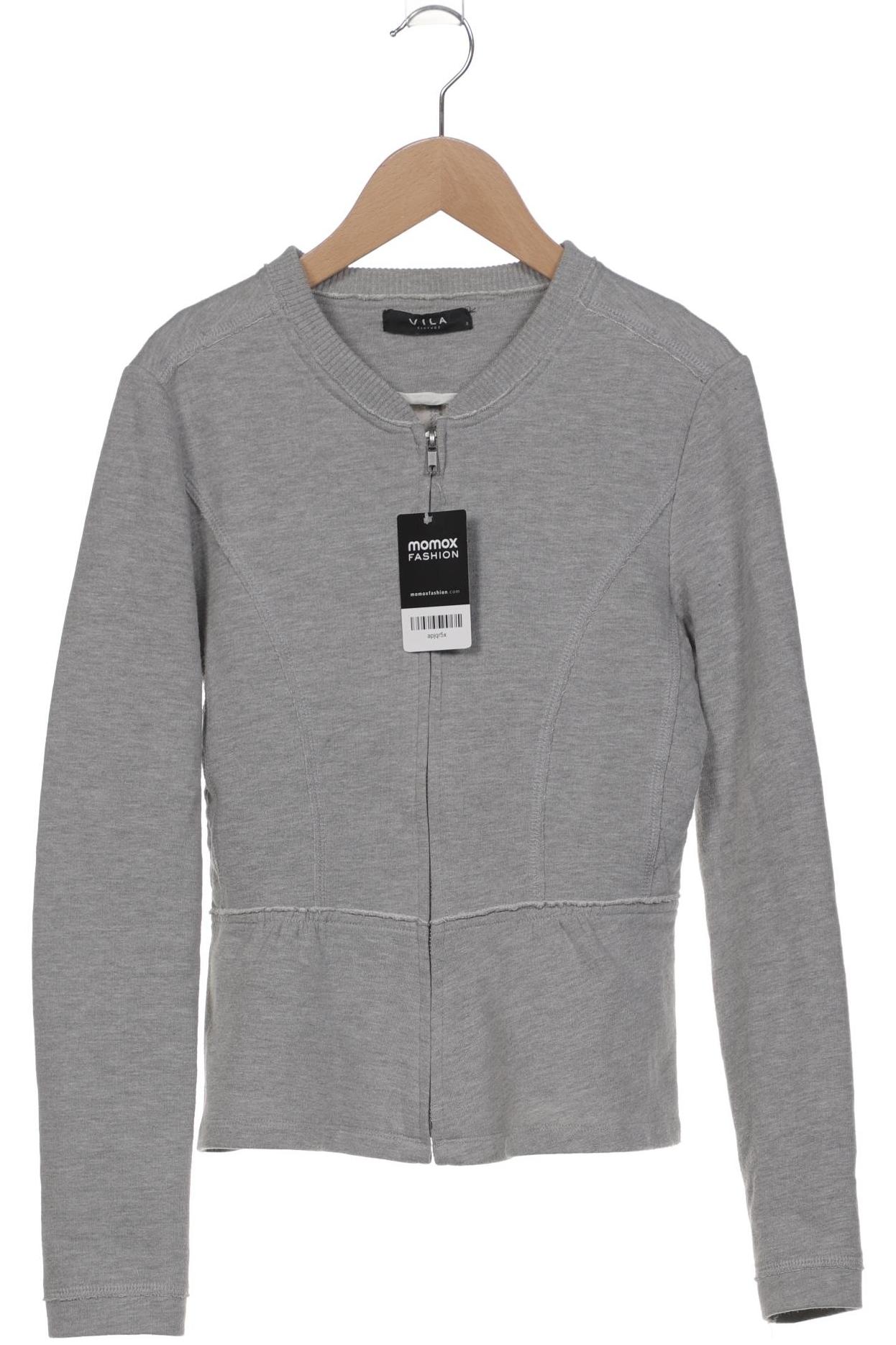 

Vila Damen Strickjacke, grau, Gr. 36