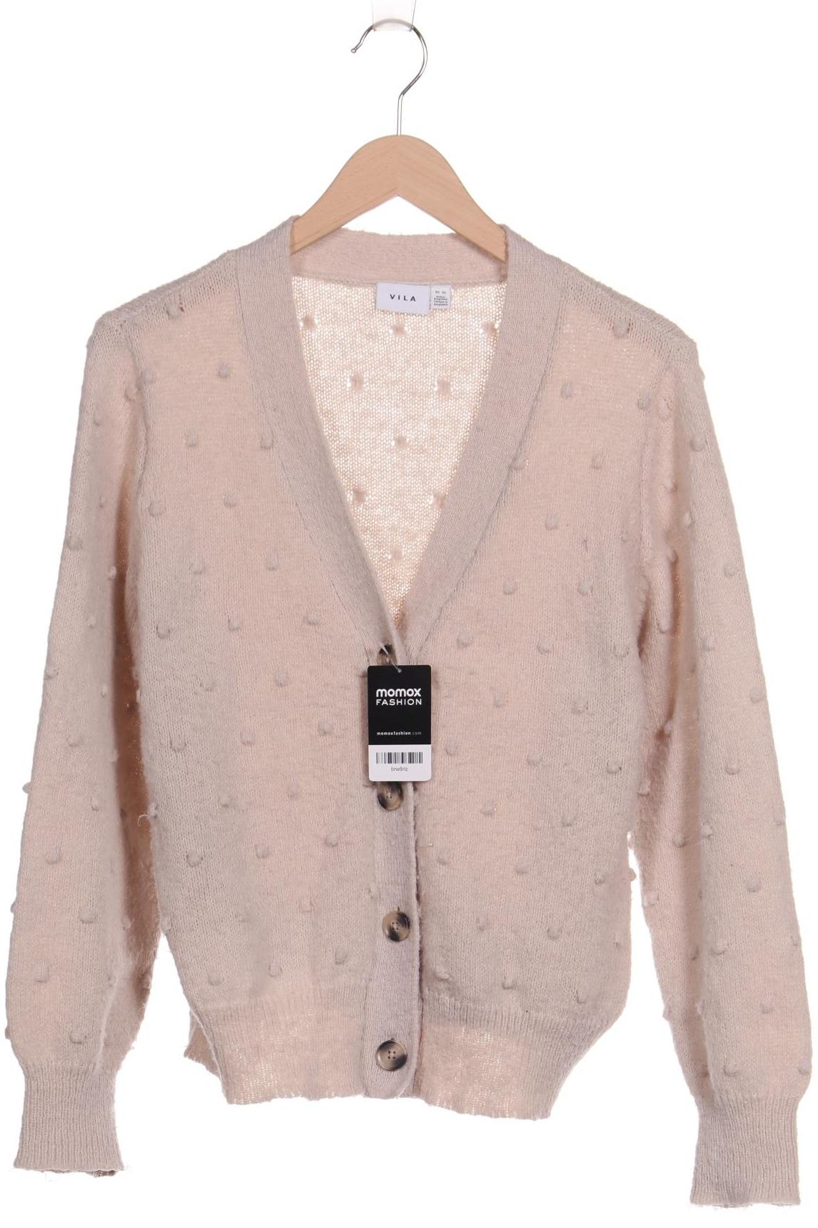 

Vila Damen Strickjacke, beige, Gr. 44